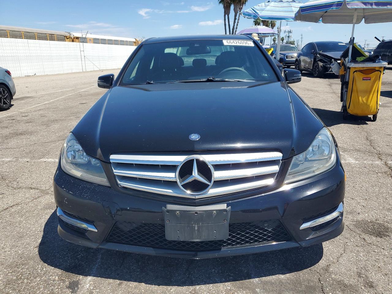 2013 Mercedes-benz C 250 Black vin: WDDGF4HB2DR244203