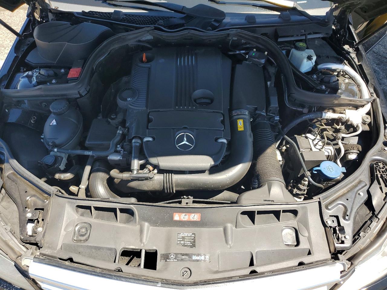 2013 Mercedes-benz C 250 Black vin: WDDGF4HB2DR244203