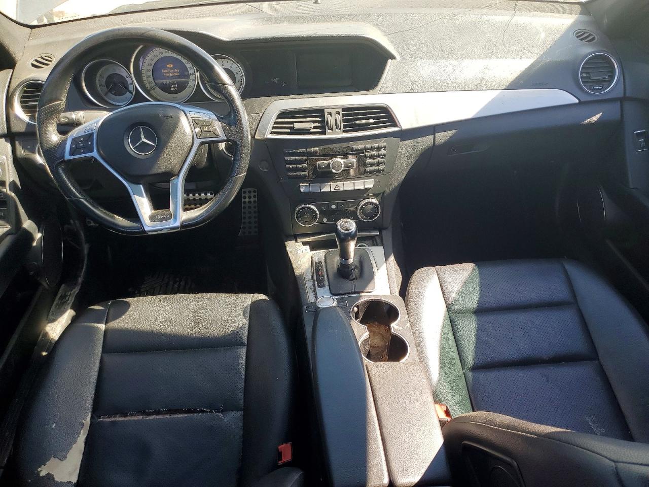 2013 Mercedes-benz C 250 Silver vin: WDDGF4HB2DR274222