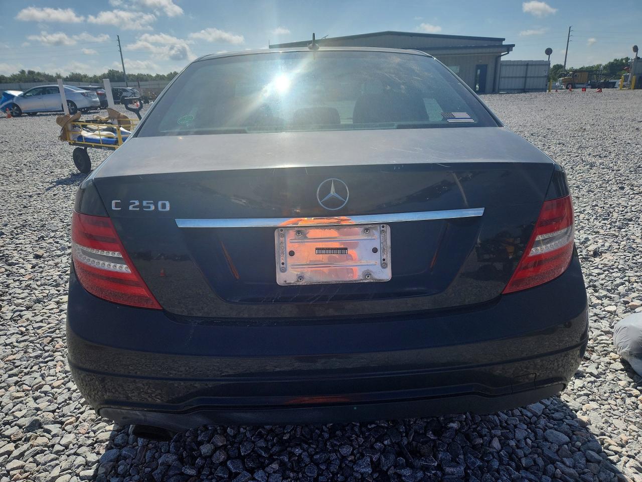 2014 Mercedes-benz C 250 Black vin: WDDGF4HB2EA937711