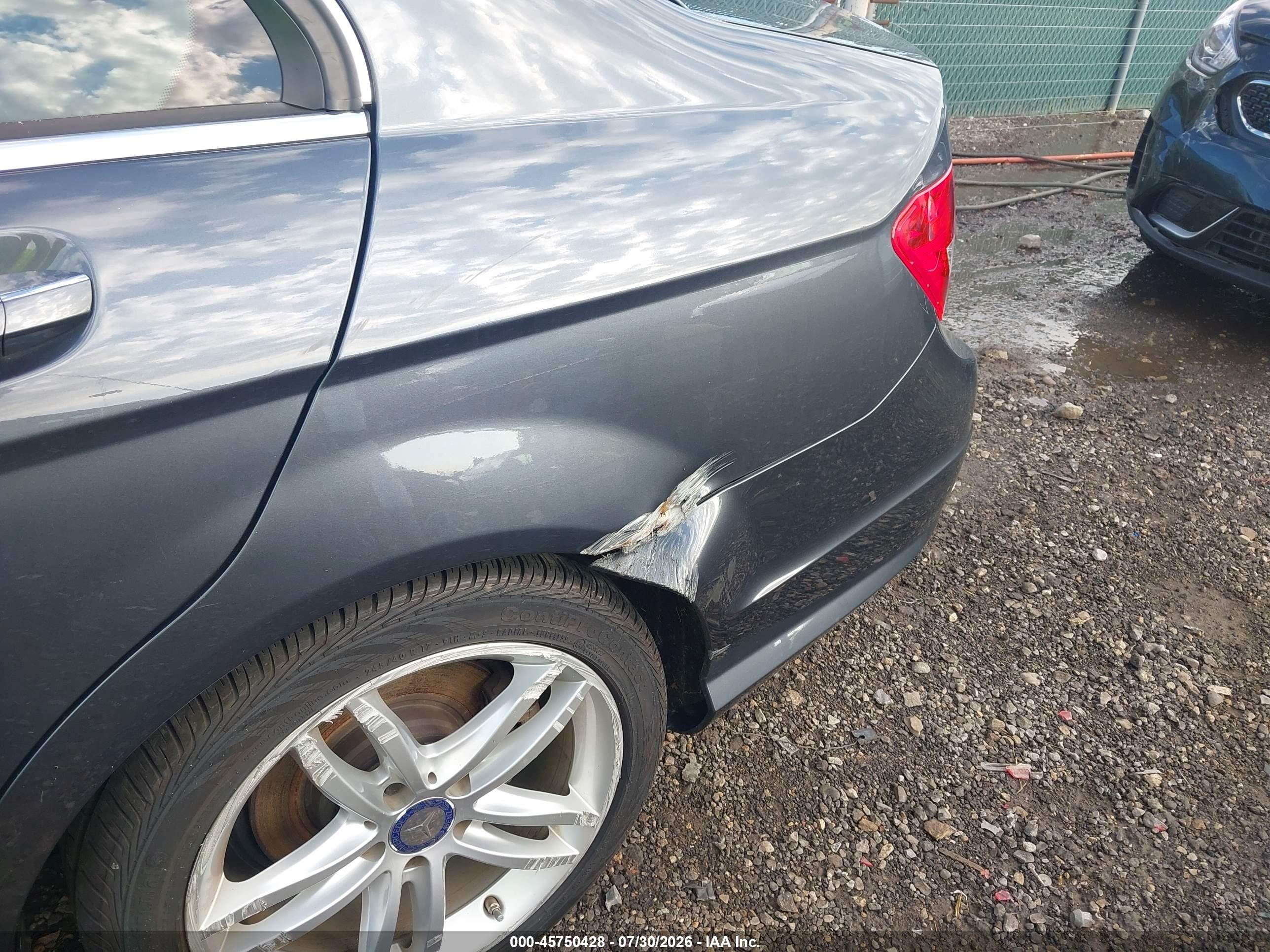 2014 Mercedes-benz C 250 Sport Blue vin: WDDGF4HB2EA959109