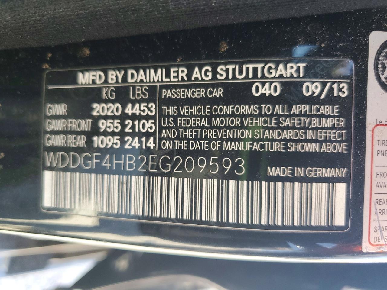 2014 Mercedes-benz C 250 Black vin: WDDGF4HB2EG209593