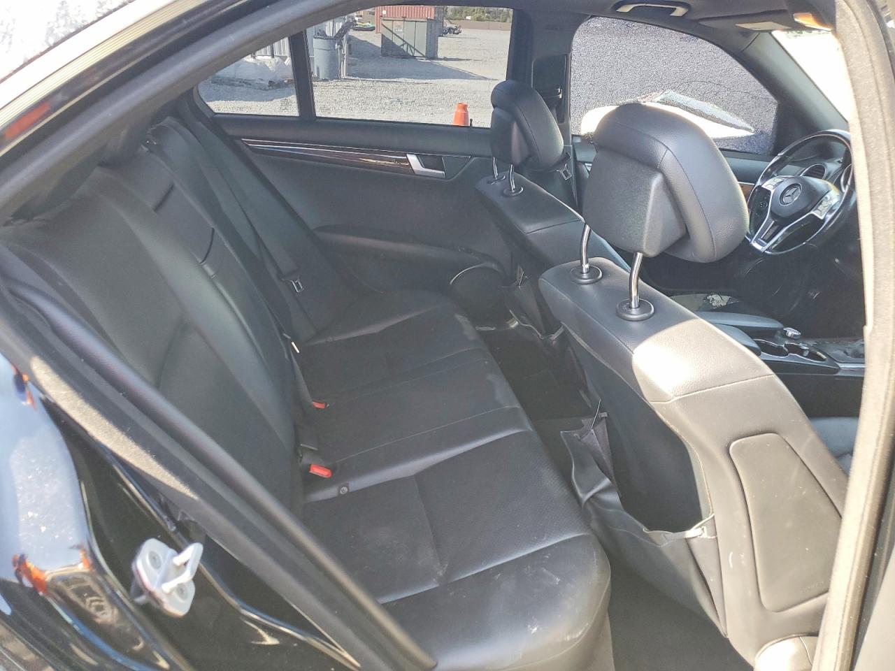 2014 Mercedes-benz C 250 Black vin: WDDGF4HB2EG209593