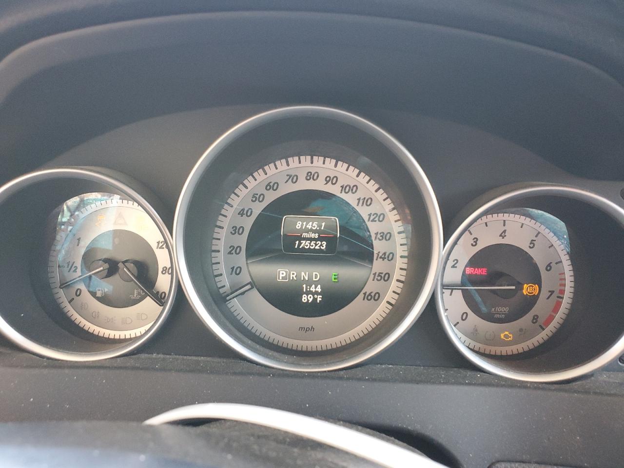 2014 Mercedes-benz C 250 White vin: WDDGF4HB2ER309293 Damage: Warning Light - Engine, On, Unacceptable
