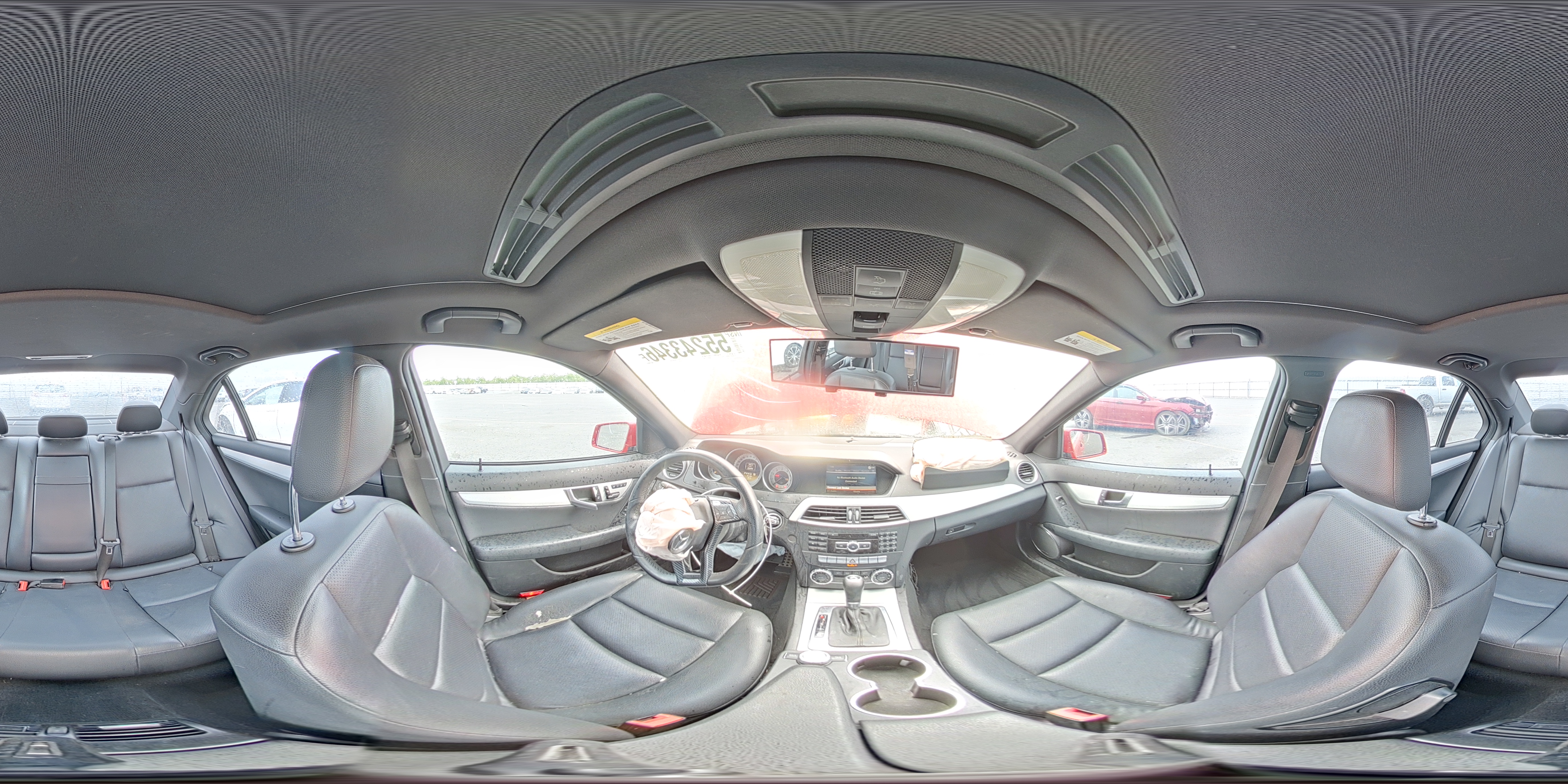2012 Mercedes-benz C 250 Красный vin: WDDGF4HB3CA634899