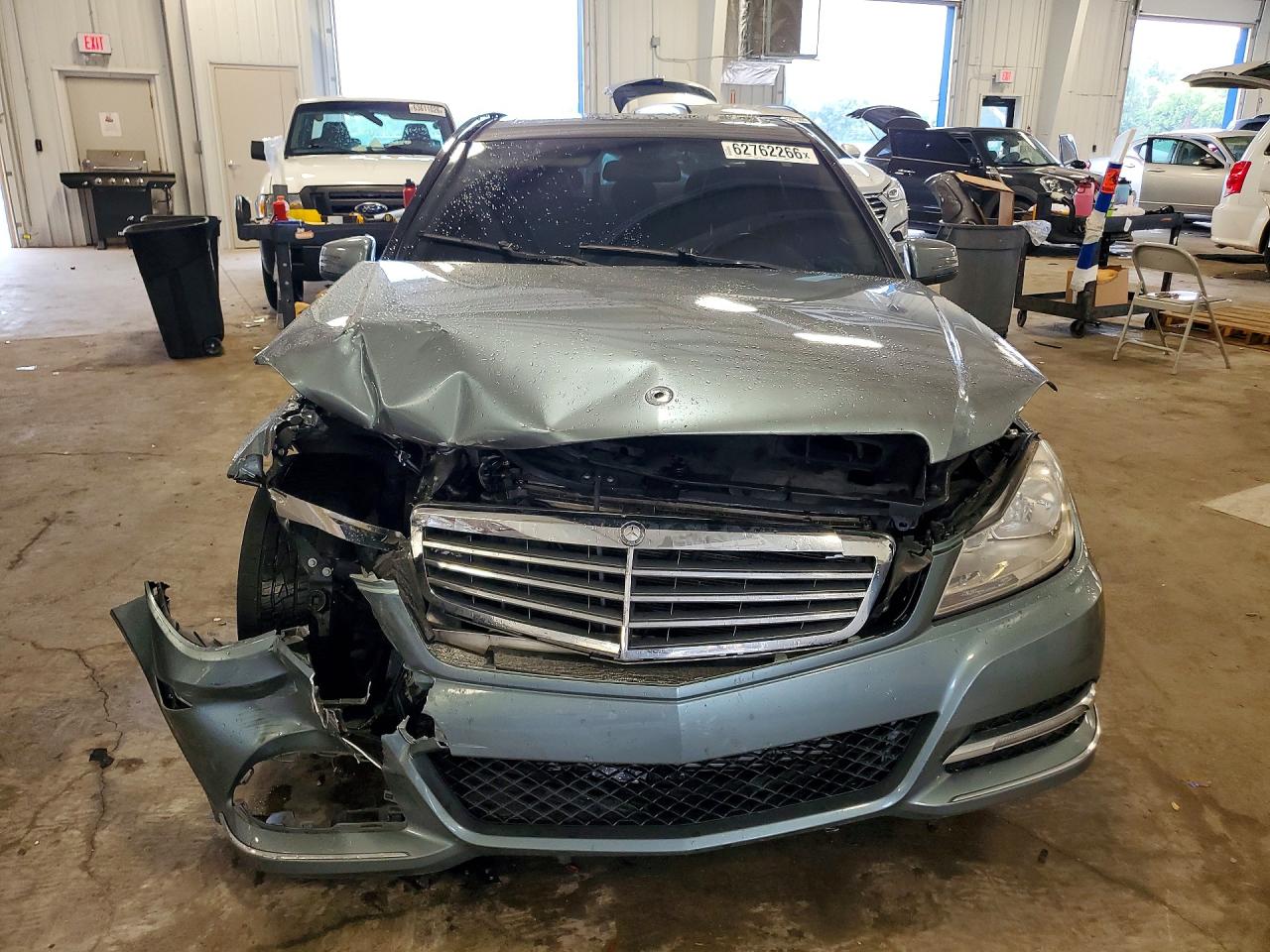 2012 Mercedes-benz C 250 Charcoal vin: WDDGF4HB3CA661813