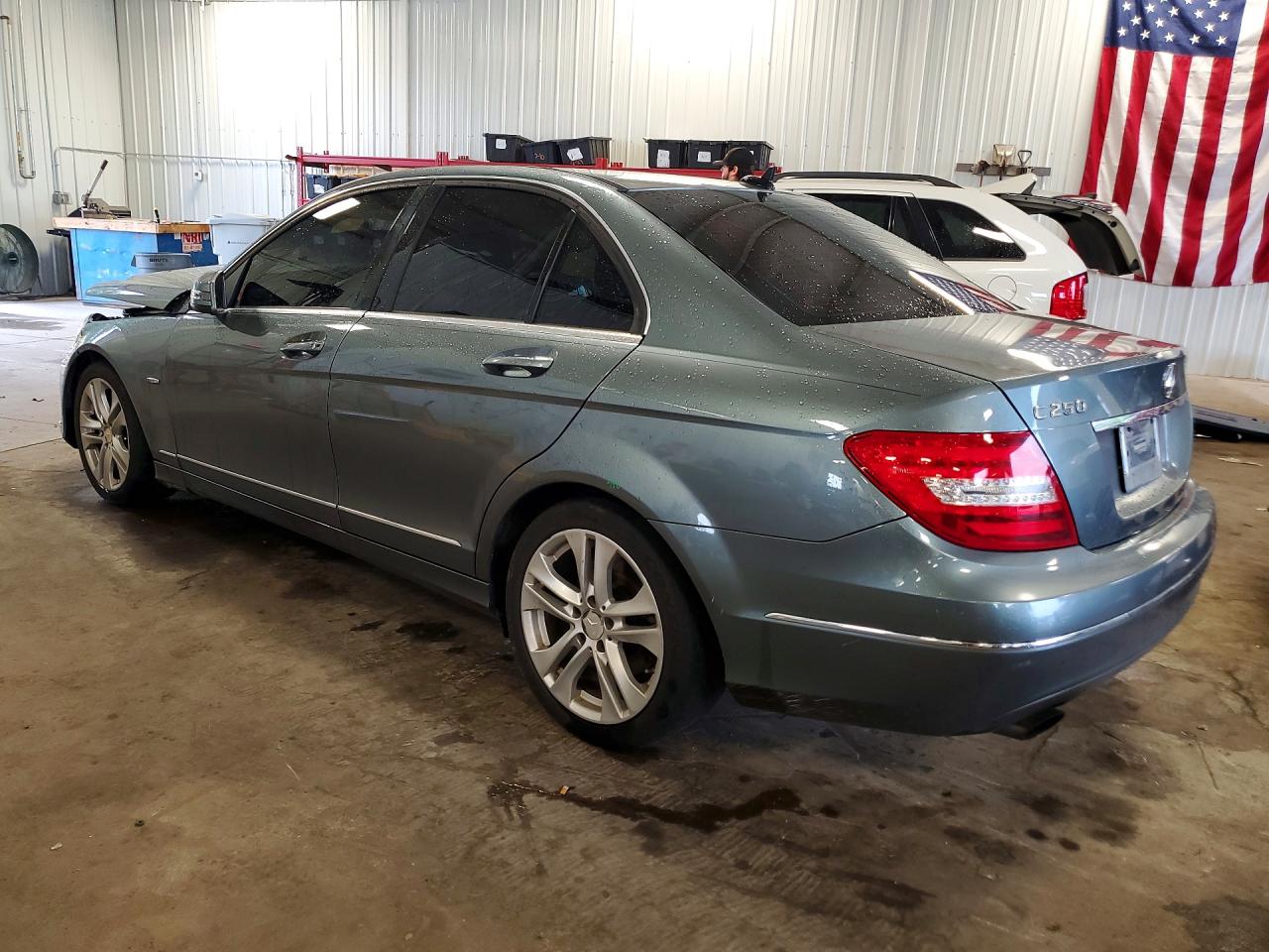 2012 Mercedes-benz C 250 Charcoal vin: WDDGF4HB3CA661813