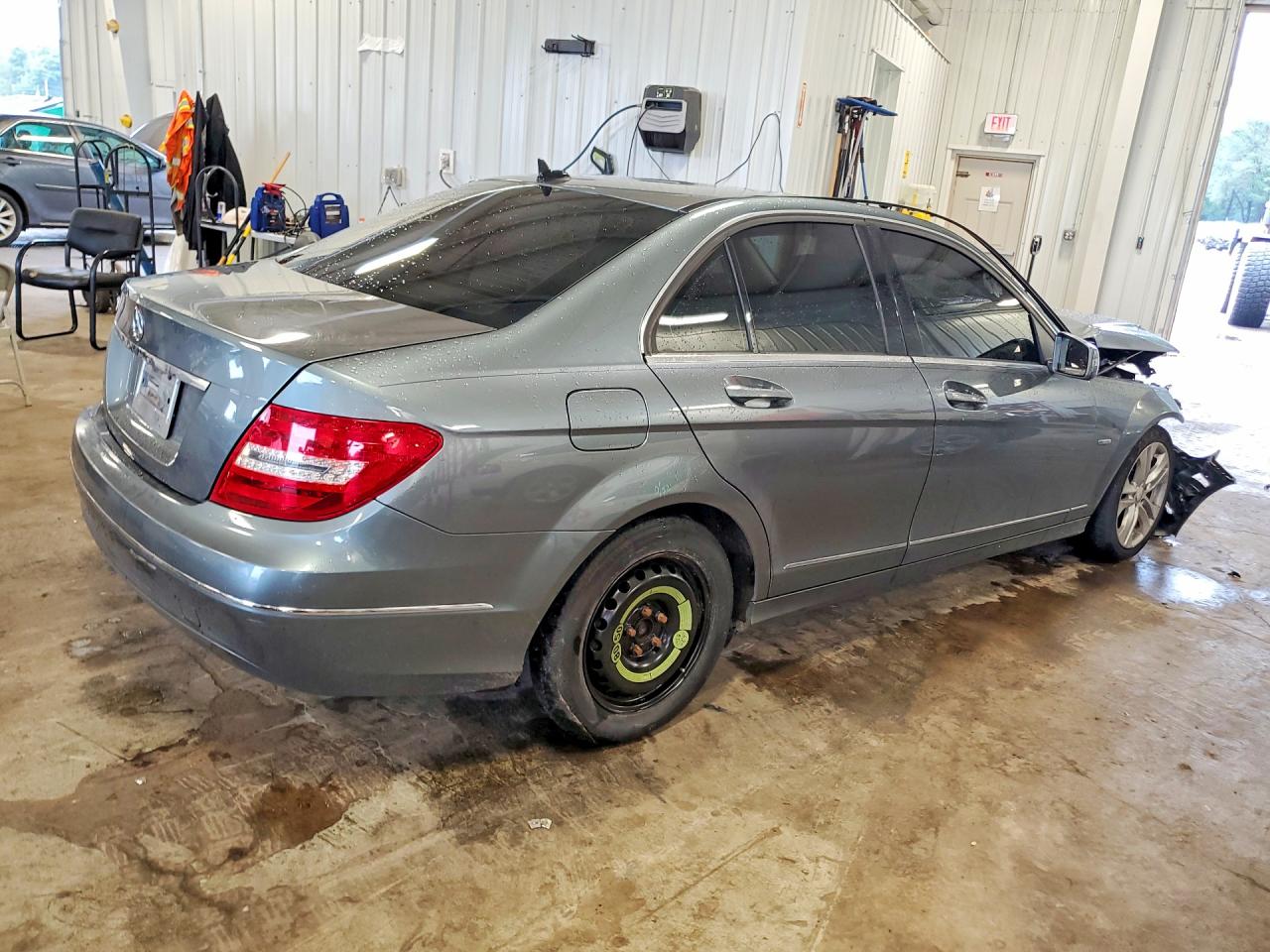 2012 Mercedes-benz C 250 Charcoal vin: WDDGF4HB3CA661813