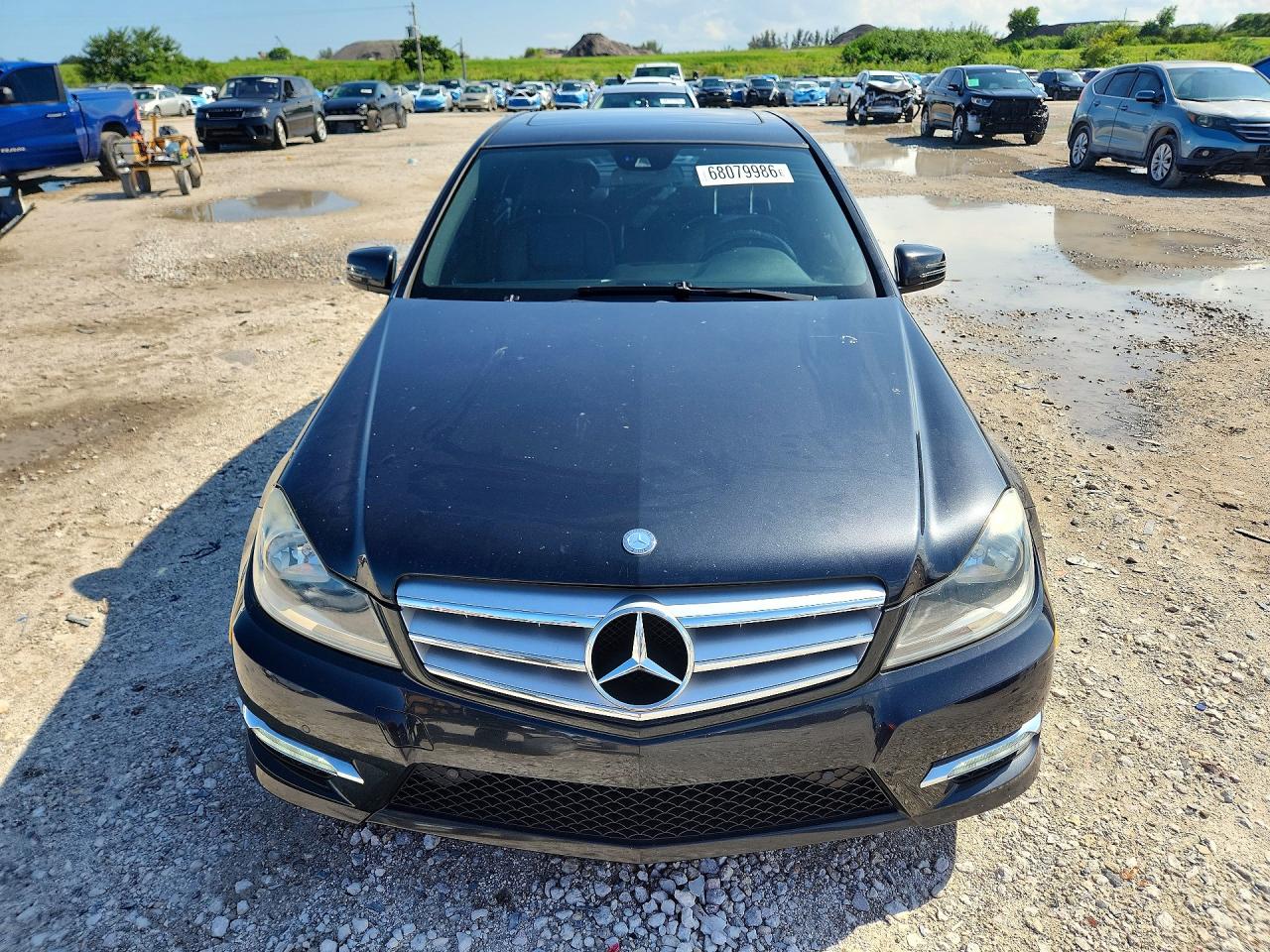 2013 Mercedes-benz C 250 Charcoal vin: WDDGF4HB3DR248499