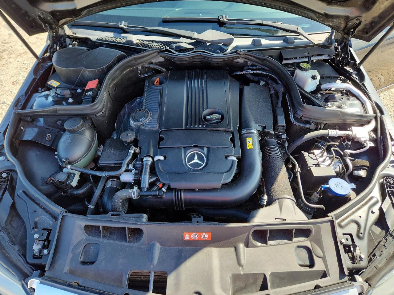 2013 Mercedes-benz C 250 Charcoal vin: WDDGF4HB3DR248499