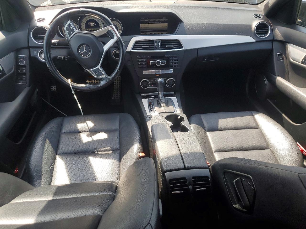 2013 Mercedes-benz C 250 Black vin: WDDGF4HB3DR279641