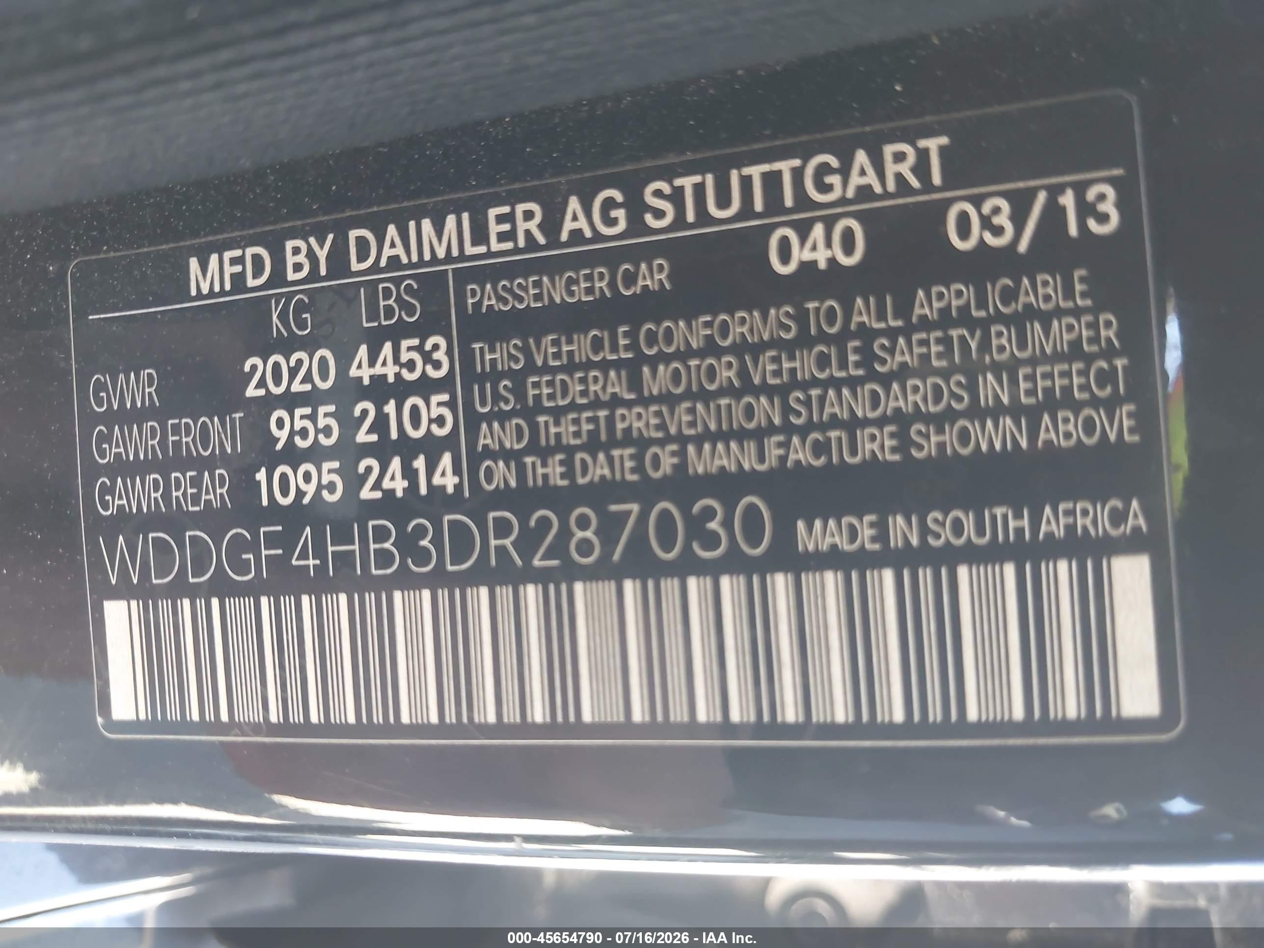 2013 Mercedes-benz C 250 Sport Black vin: WDDGF4HB3DR287030