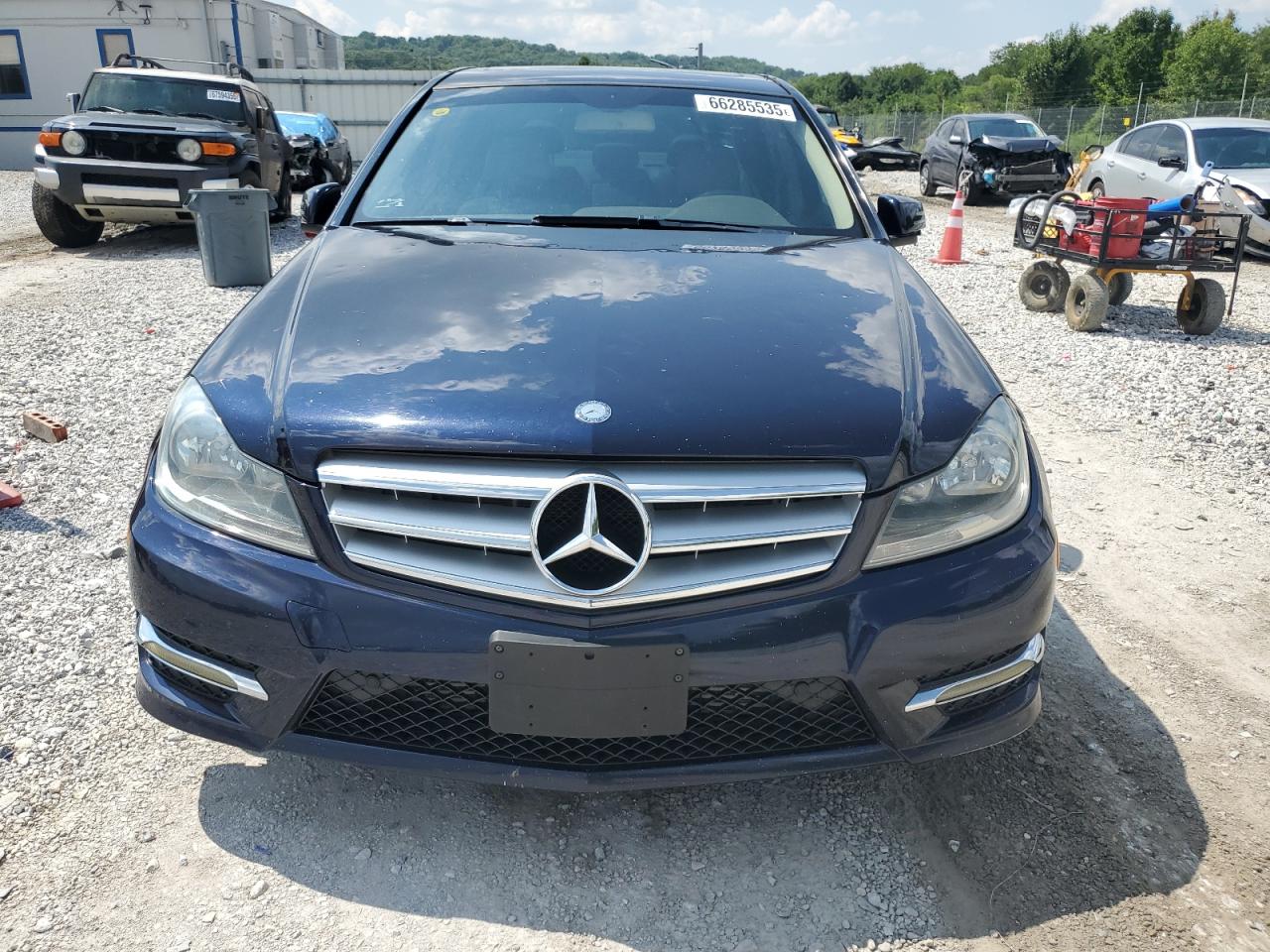 2013 Mercedes-benz C 250 Black vin: WDDGF4HB3DR296505