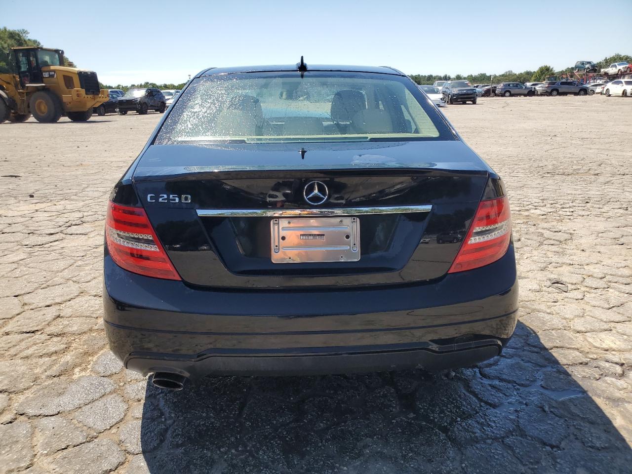 2014 Mercedes-benz C 250 Black vin: WDDGF4HB3EA933053