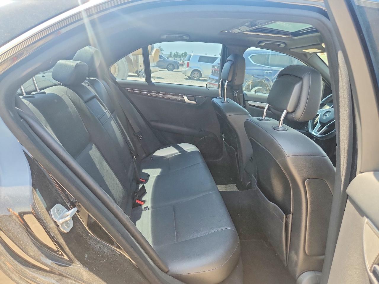 2014 Mercedes-benz C-class C250 Rwd Black vin: WDDGF4HB3EA955747