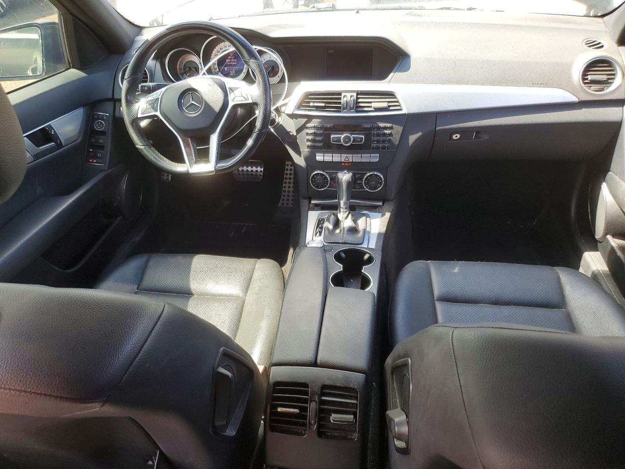 2014 Mercedes-benz C 250 Black vin: WDDGF4HB3EG236351