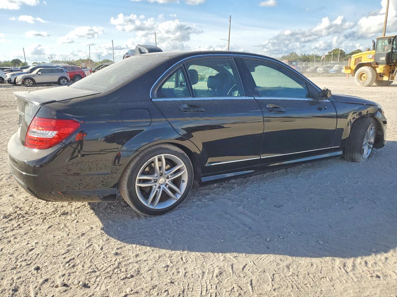 2013 Mercedes-benz C 250 Black vin: WDDGF4HB4DA753093