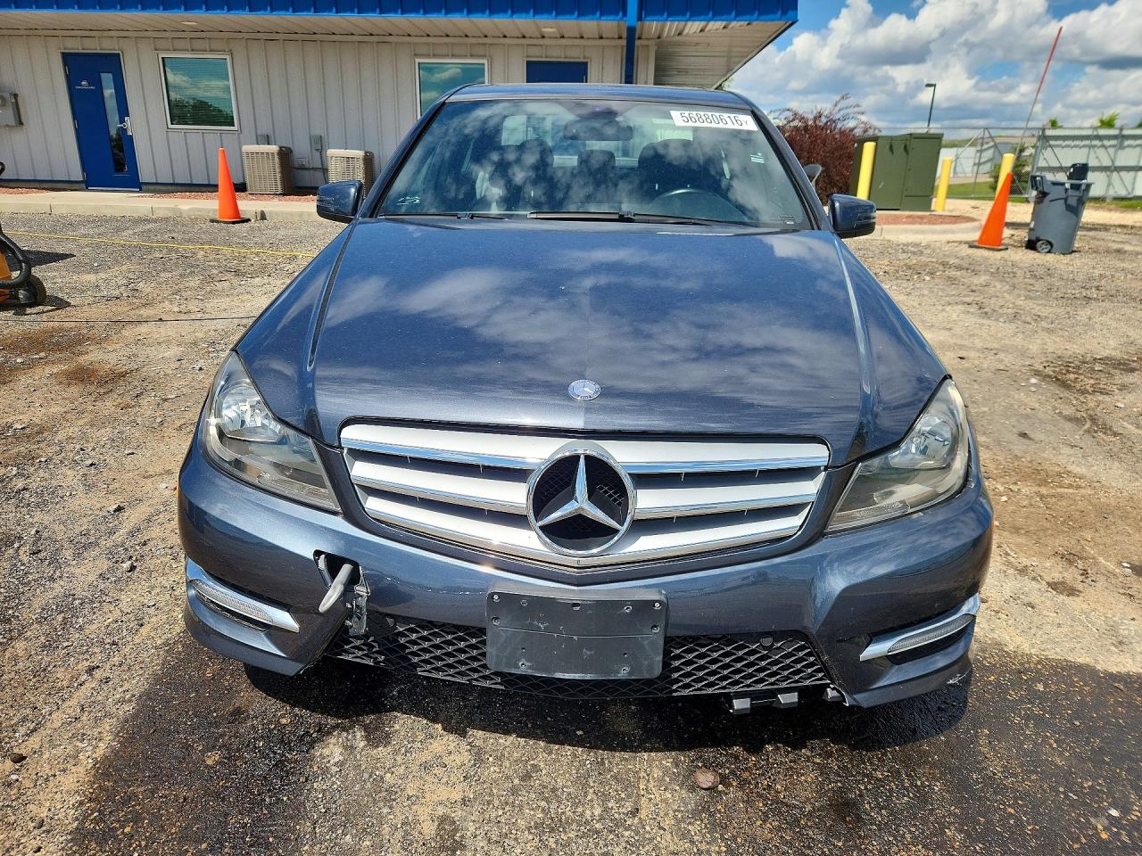 2013 Mercedes-benz C250 Угольный vin: WDDGF4HB4DA786451