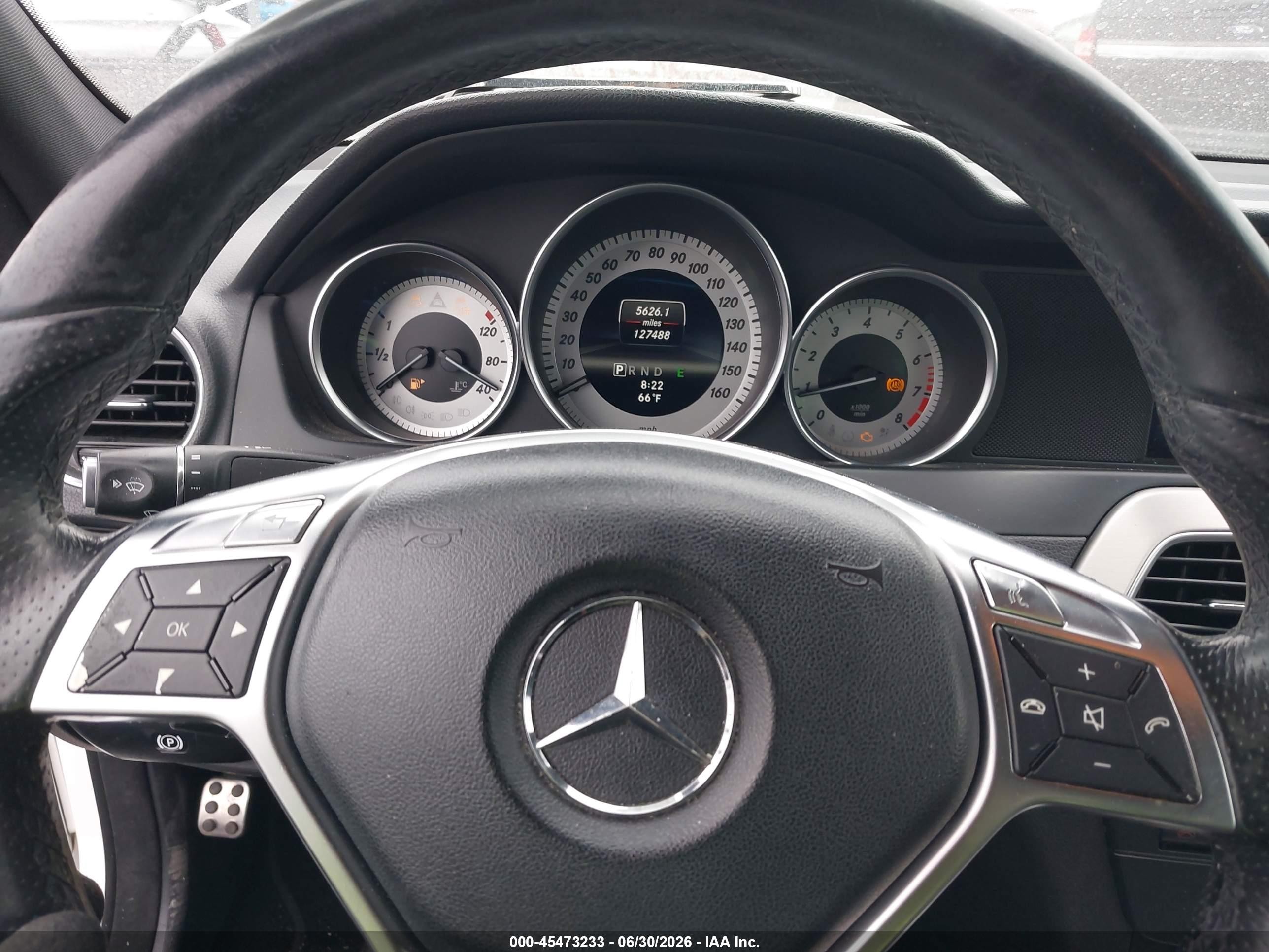2013 Mercedes-benz C 250 Sport White vin: WDDGF4HB4DR266932