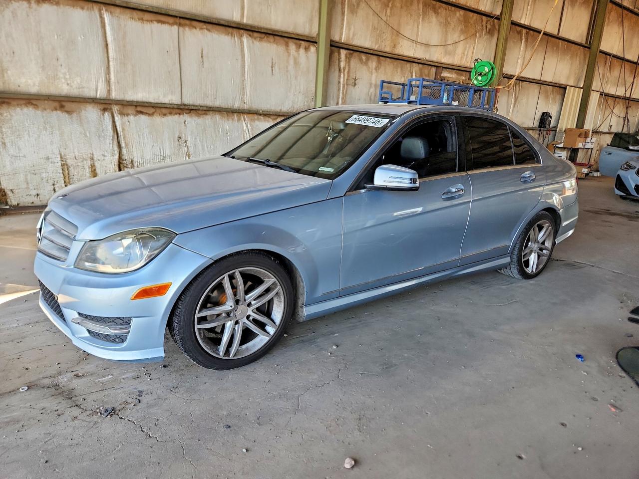 2013 Mercedes-benz C 250 Silver vin: WDDGF4HB4DR270737