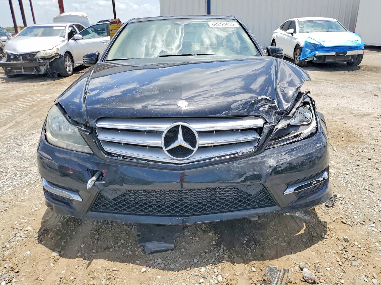 2013 Mercedes-benz C 250 Black vin: WDDGF4HB4DR271032