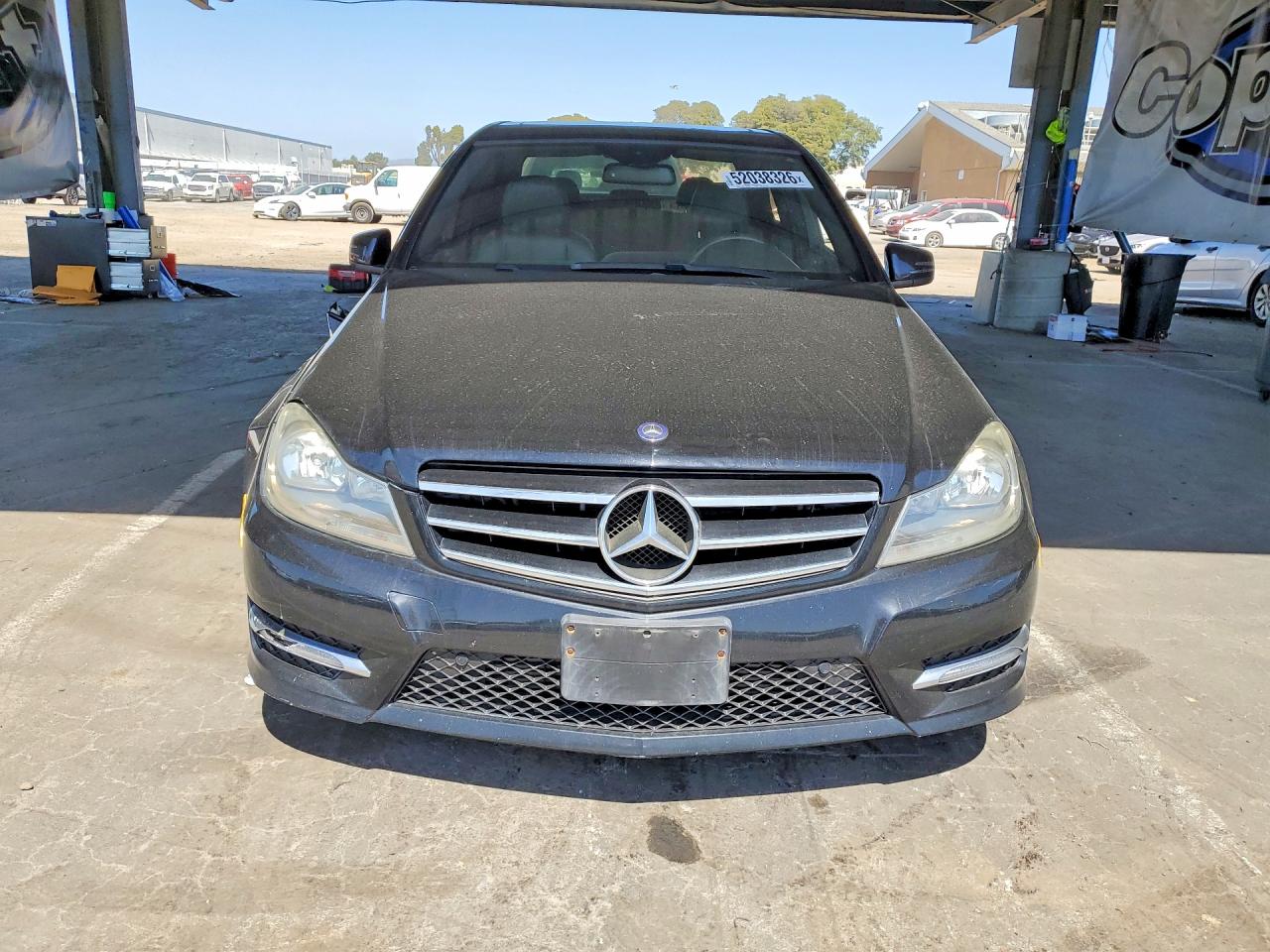 2014 Mercedes-benz C 250 Черный vin: WDDGF4HB4EG245060