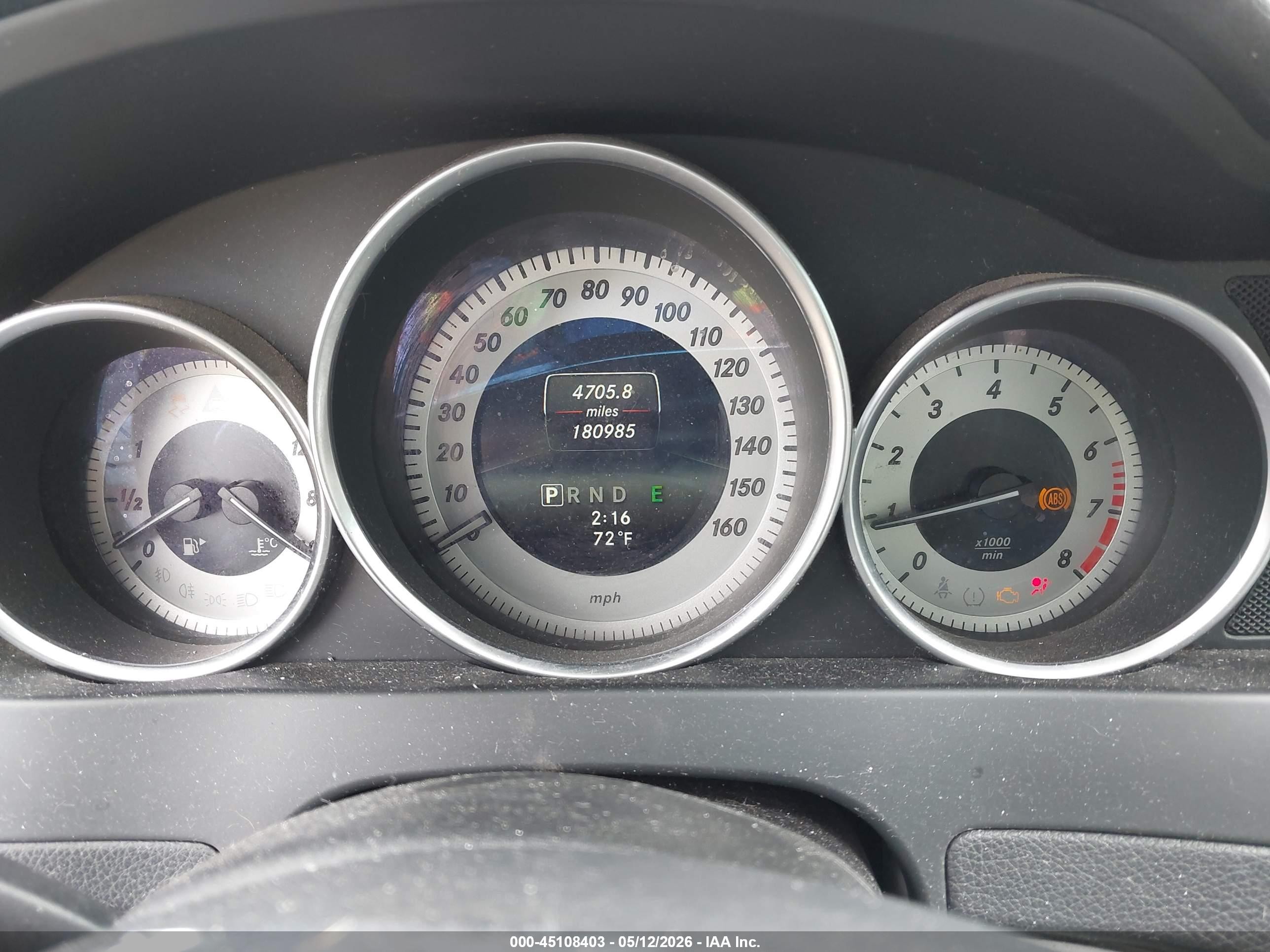 2014 Mercedes-benz C 250 Sport Gray vin: WDDGF4HB5EA932986