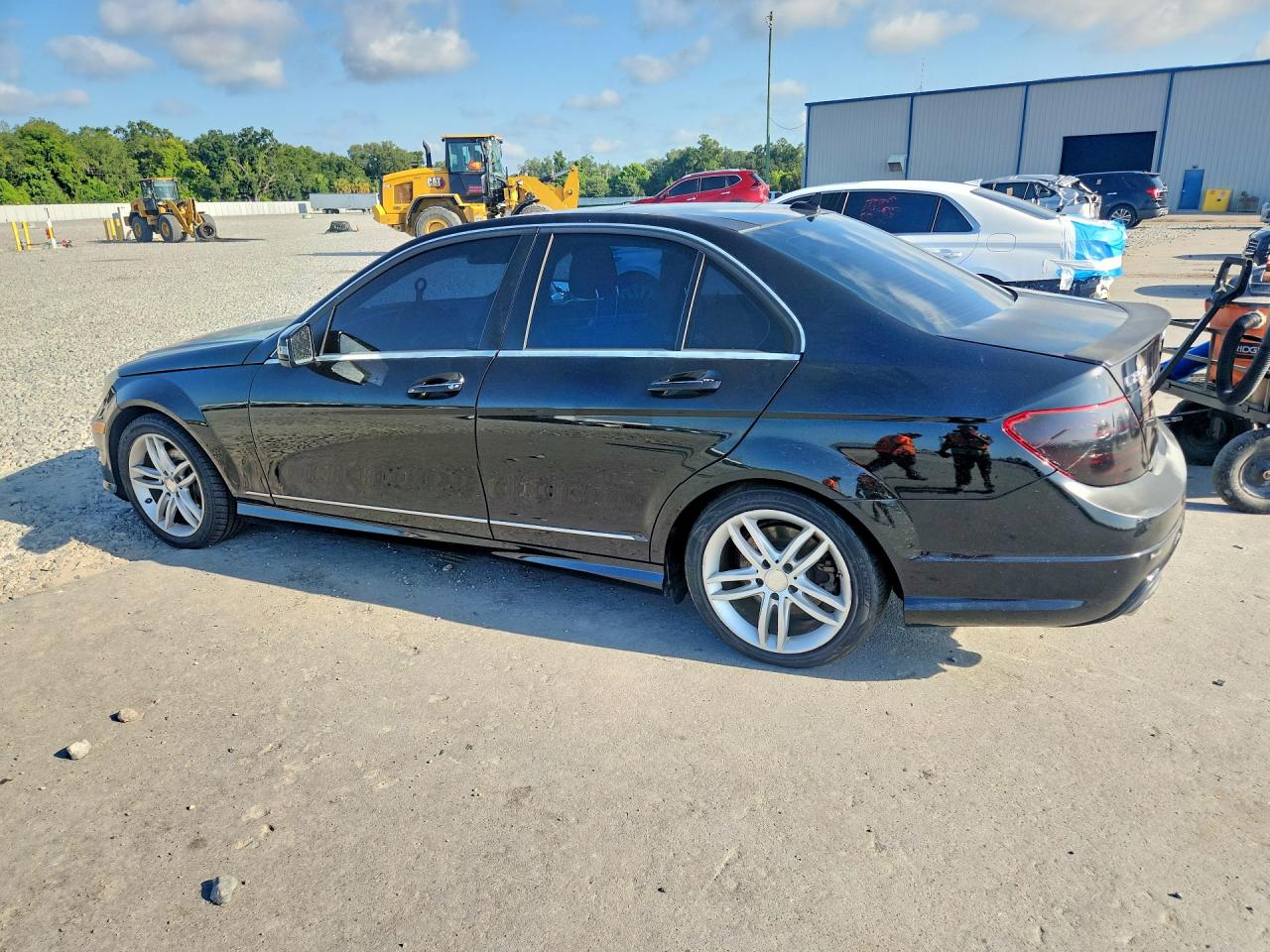 2014 Mercedes-benz C 250 Black vin: WDDGF4HB5EA952090