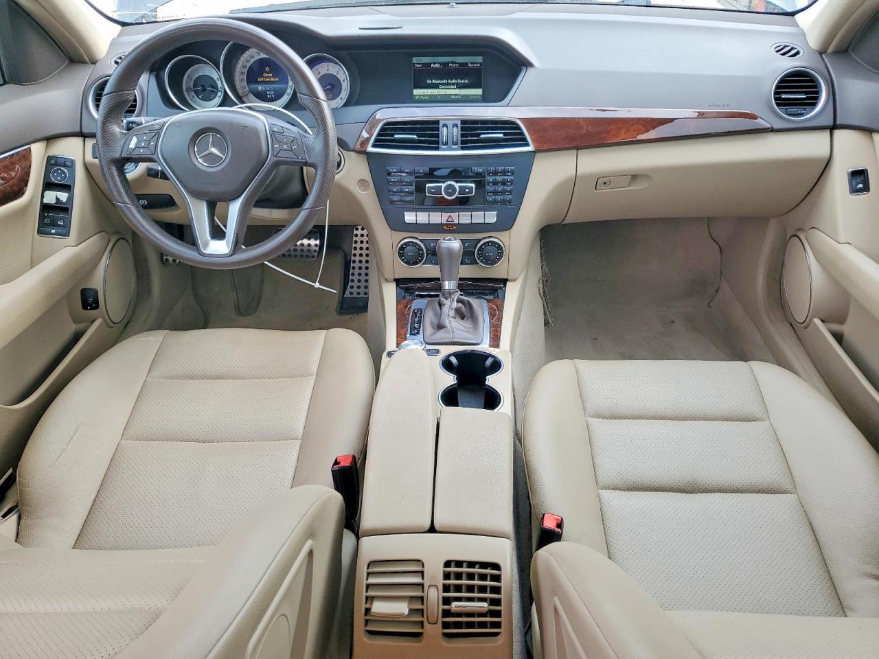 2014 Mercedes-benz C 250 Gray vin: WDDGF4HB5EG212472