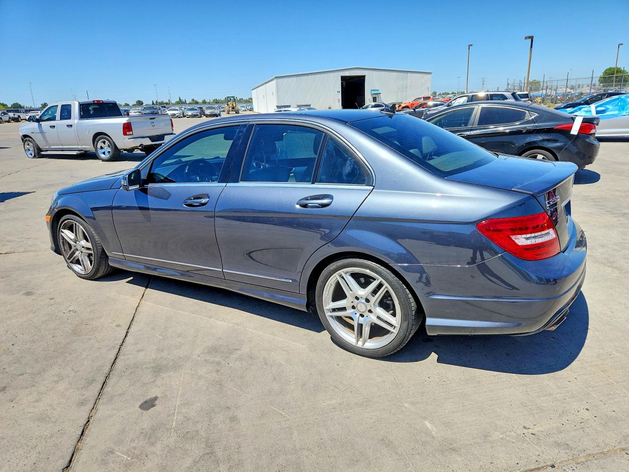 2014 Mercedes-benz C 250 Charcoal vin: WDDGF4HB5EG225254