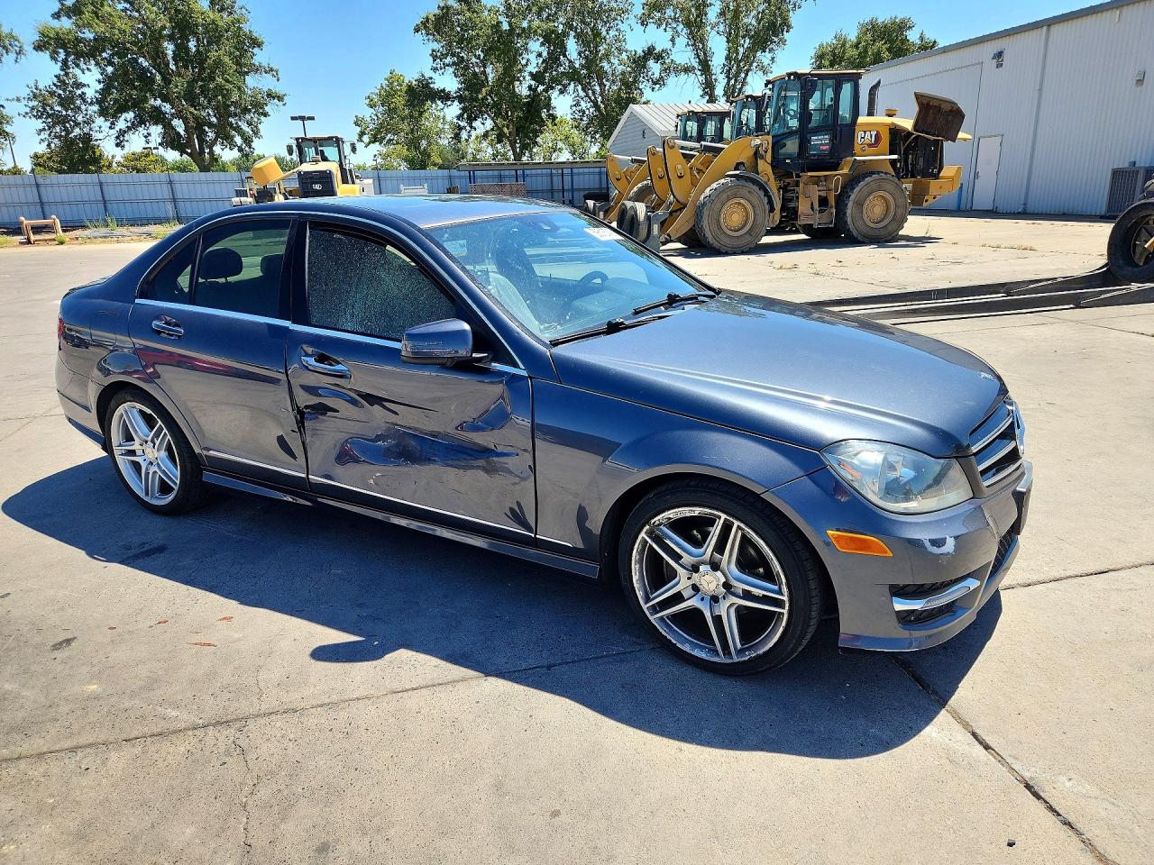 2014 Mercedes-benz C 250 Charcoal vin: WDDGF4HB5EG225254