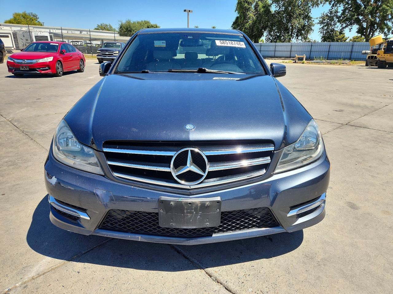 2014 Mercedes-benz C 250 Charcoal vin: WDDGF4HB5EG225254