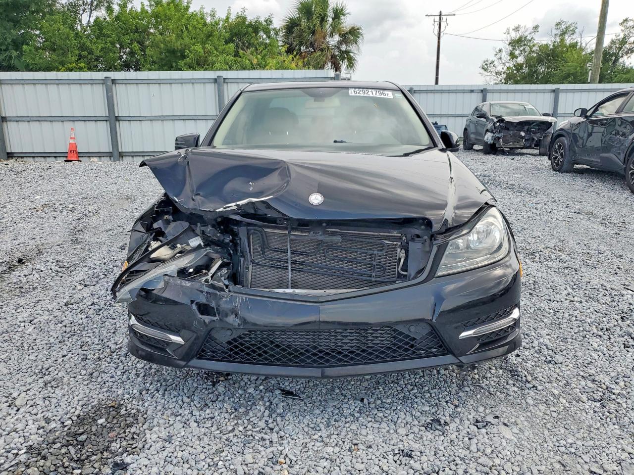 2014 Mercedes-benz C 250 Black vin: WDDGF4HB5EG233709