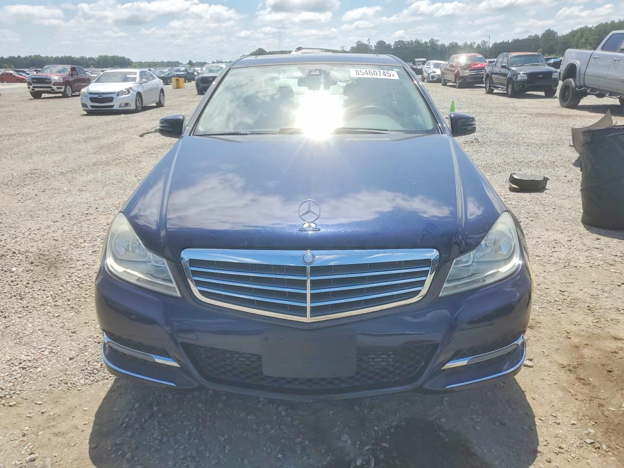 2014 Mercedes-benz C 250 Blue vin: WDDGF4HB5EG248596