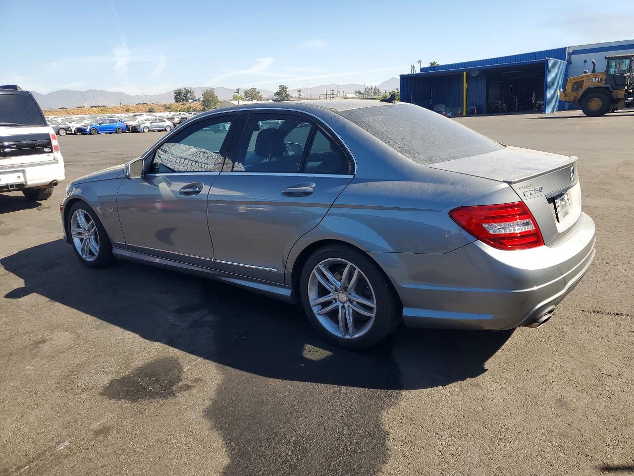2012 Mercedes-benz C 250 Серый vin: WDDGF4HB6CR201191