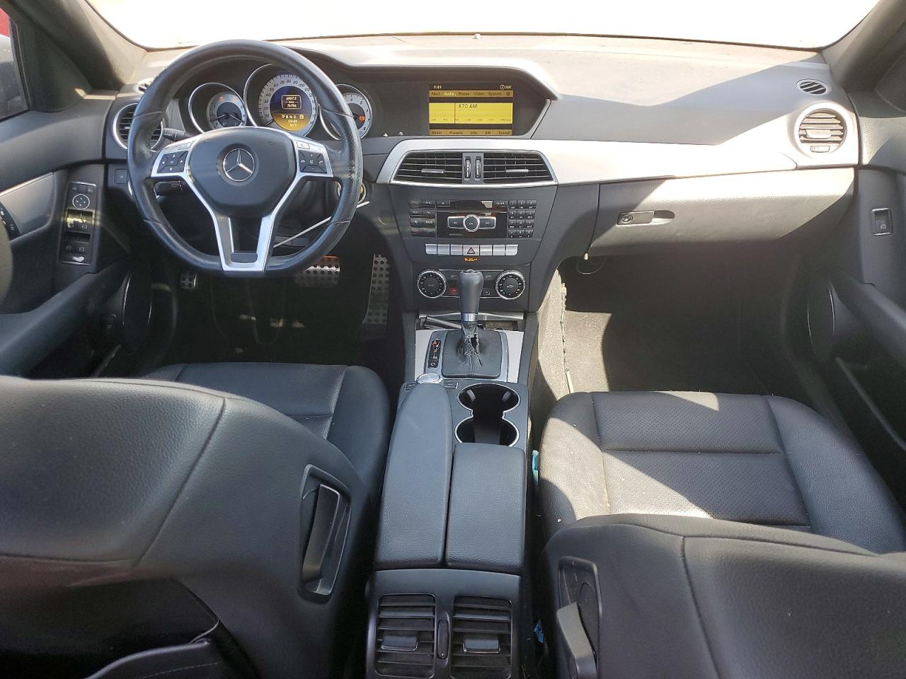 2012 Mercedes-benz C 250 Серый vin: WDDGF4HB6CR201191