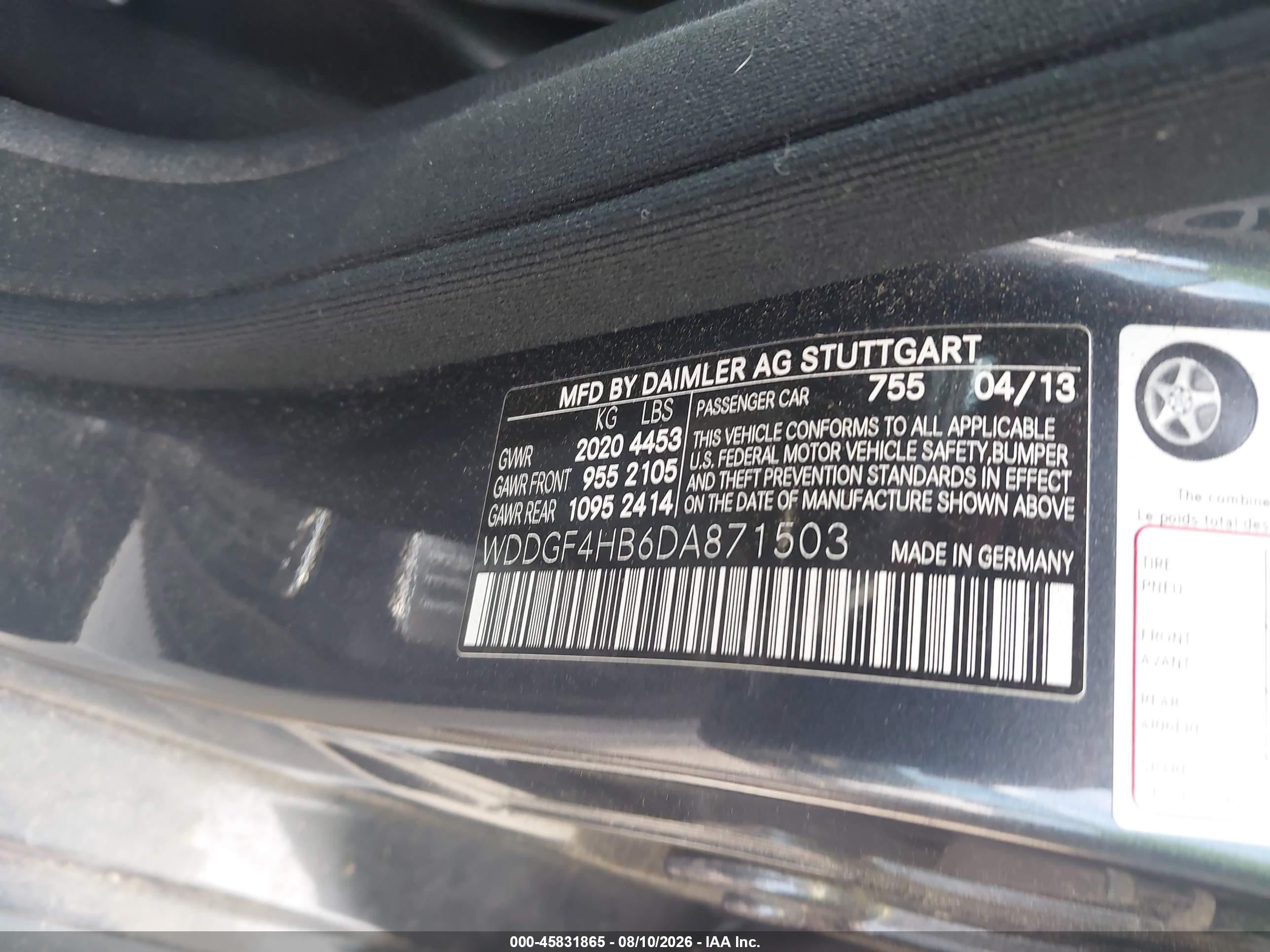 2013 Mercedes-benz C 250 Sport Black vin: WDDGF4HB6DA871503