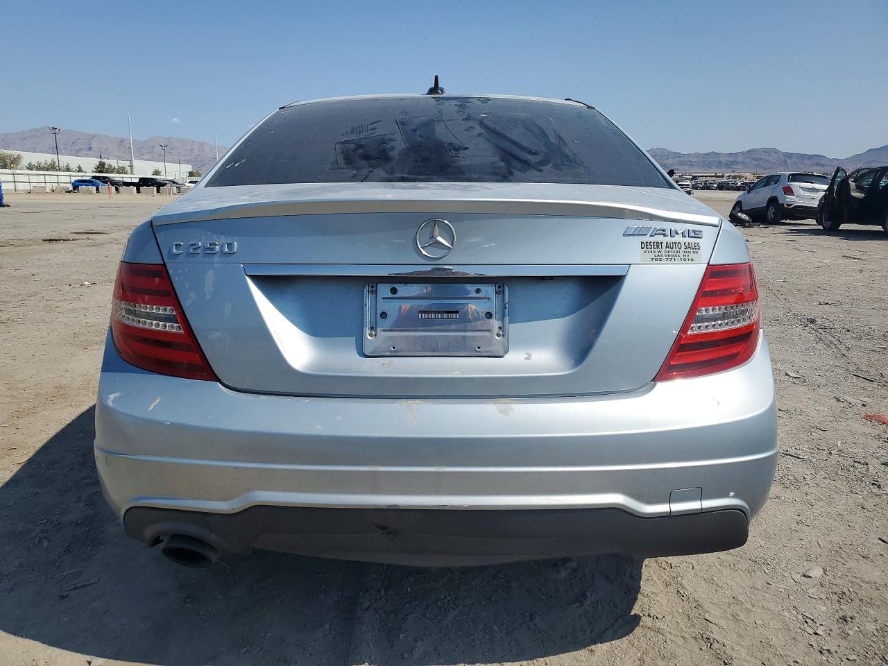 2013 Mercedes-benz C 250 Silver vin: WDDGF4HB6DR273431