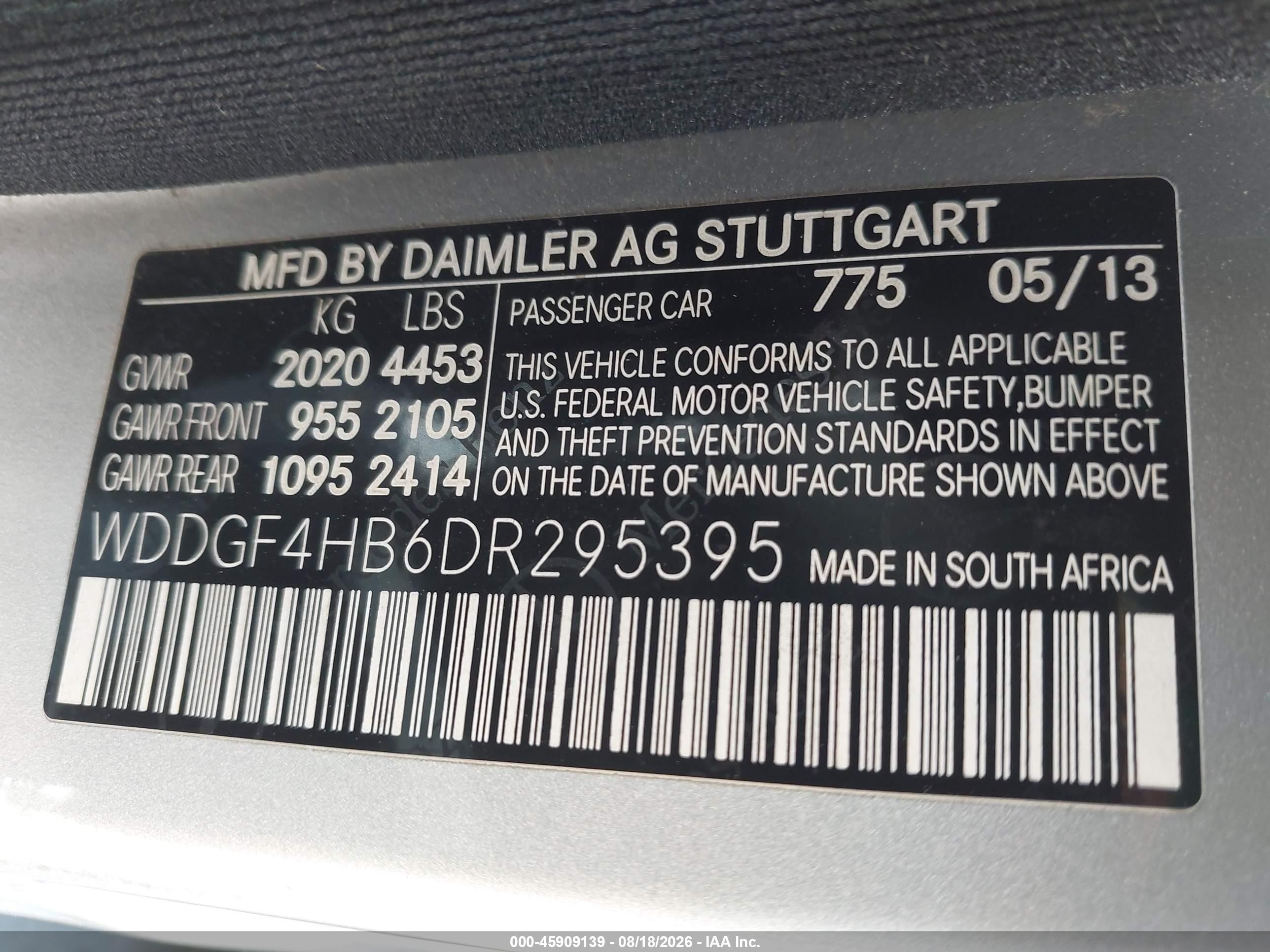 2013 Mercedes-benz C 250 Sport Серебряный vin: WDDGF4HB6DR295395