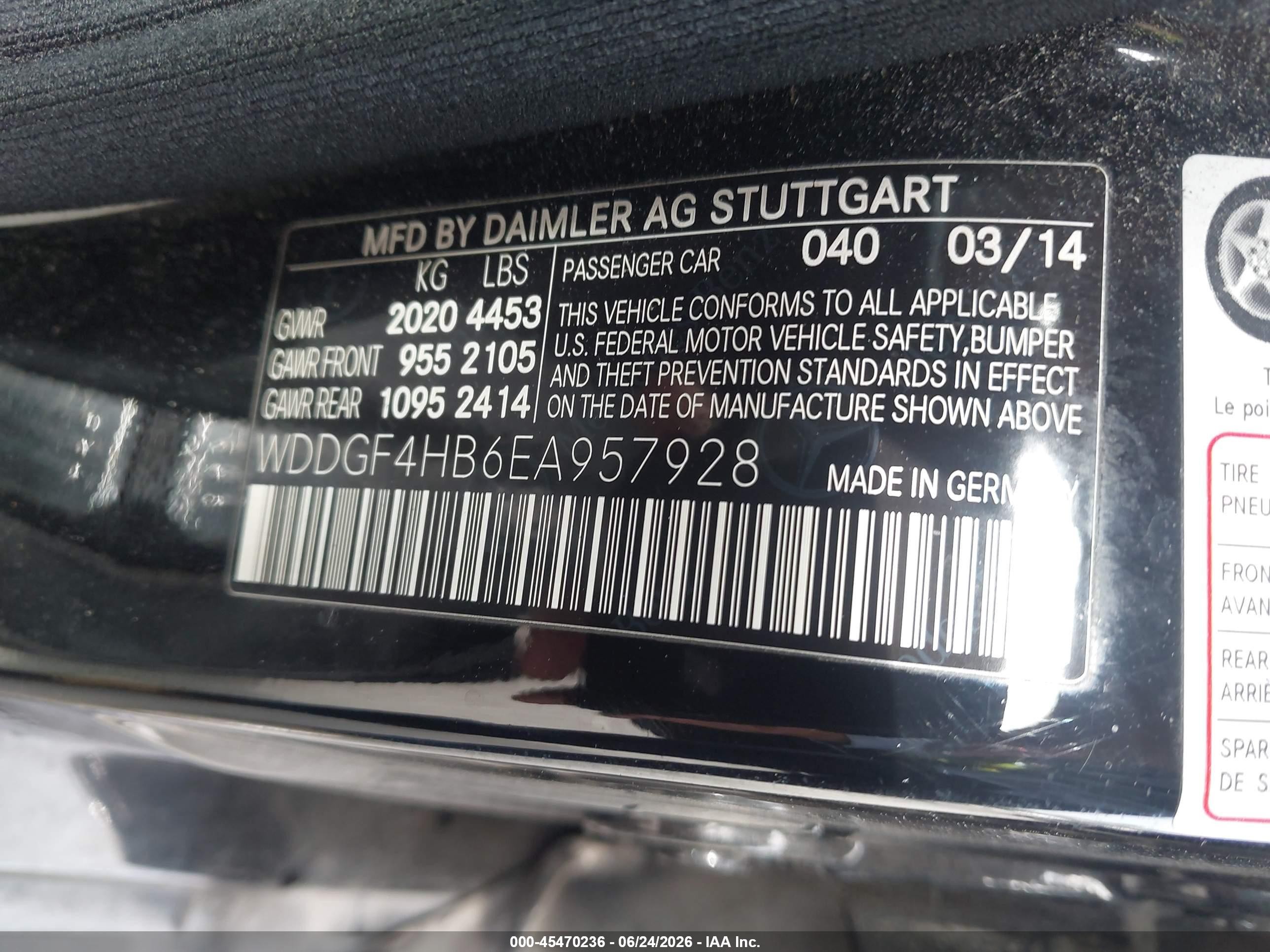 2014 Mercedes-benz C 250 Sport Black vin: WDDGF4HB6EA957928
