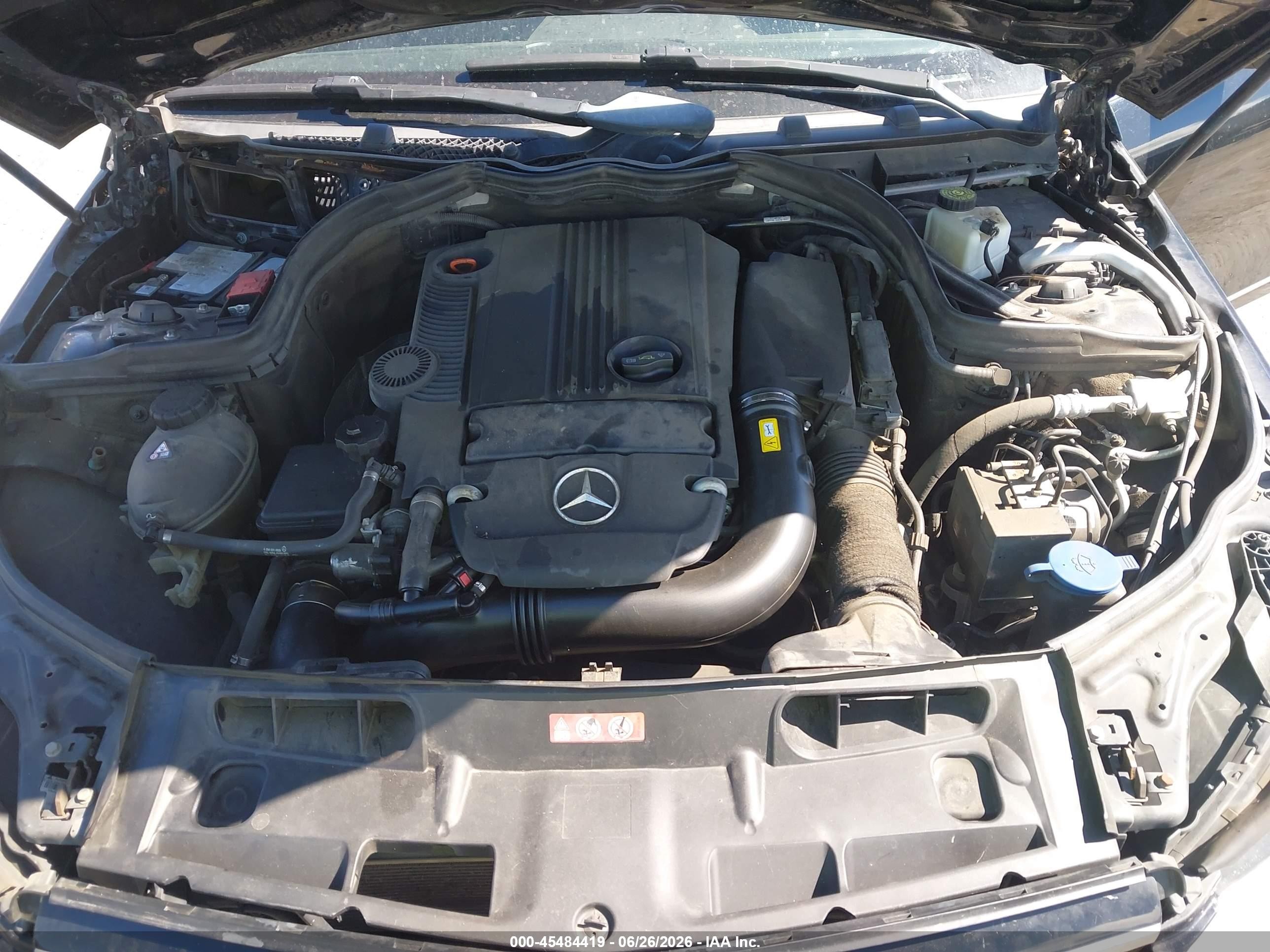 2014 Mercedes-benz C 250 Sport Black vin: WDDGF4HB6EA961848