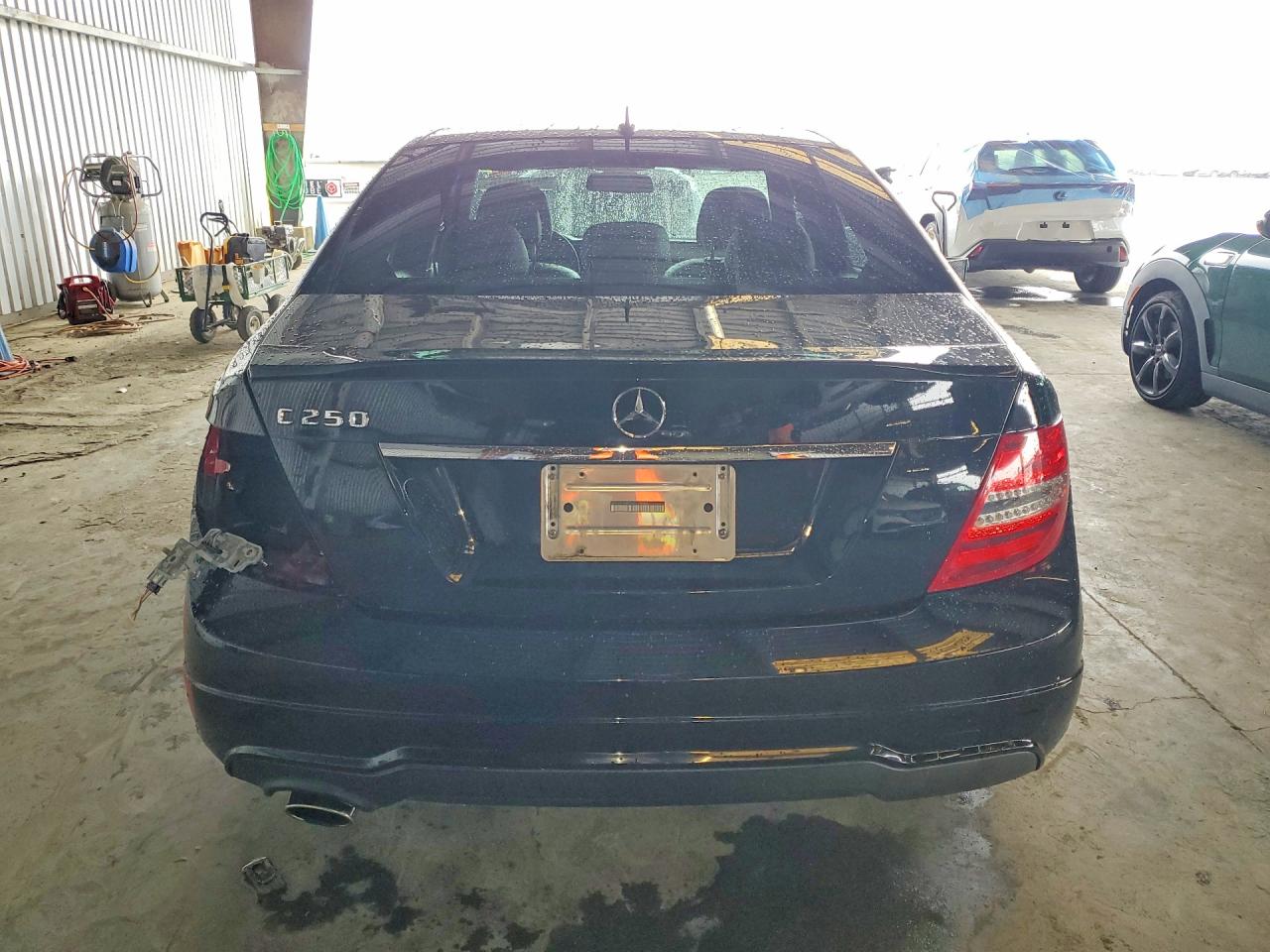 2013 Mercedes-benz C 250 Black vin: WDDGF4HB7DA779400