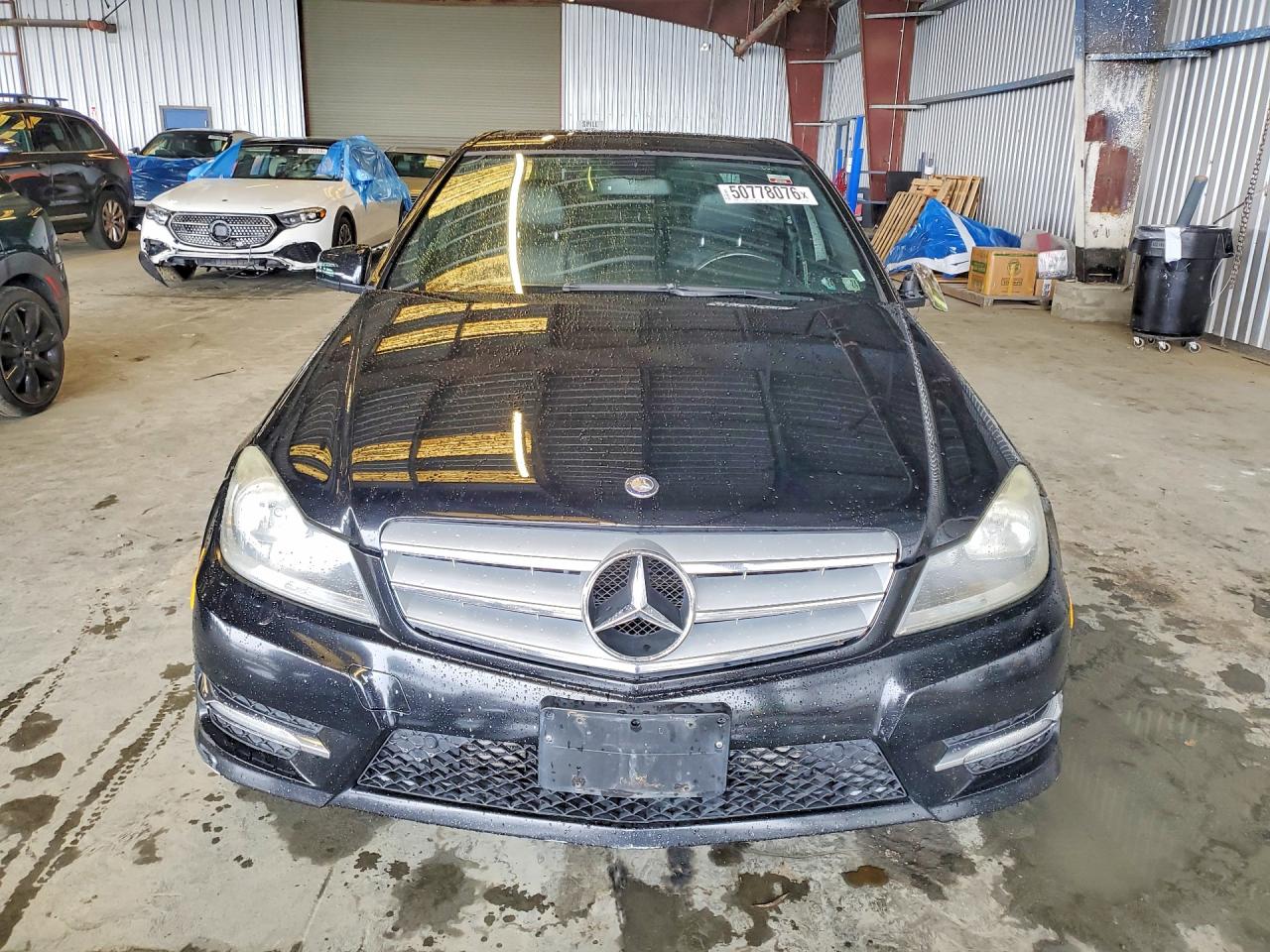 2013 Mercedes-benz C 250 Black vin: WDDGF4HB7DA779400