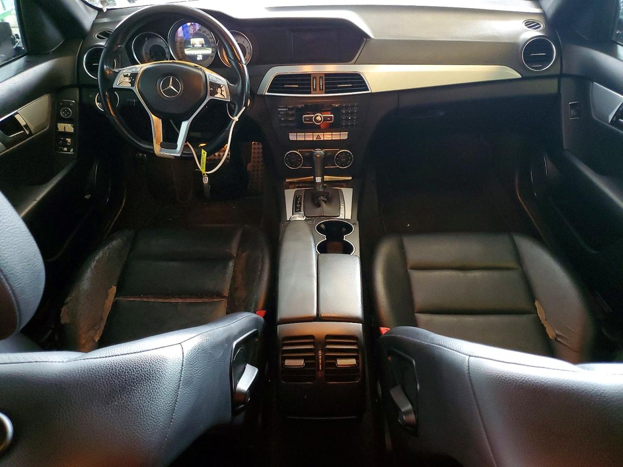 2013 Mercedes-benz C 250 Black vin: WDDGF4HB7DA779400