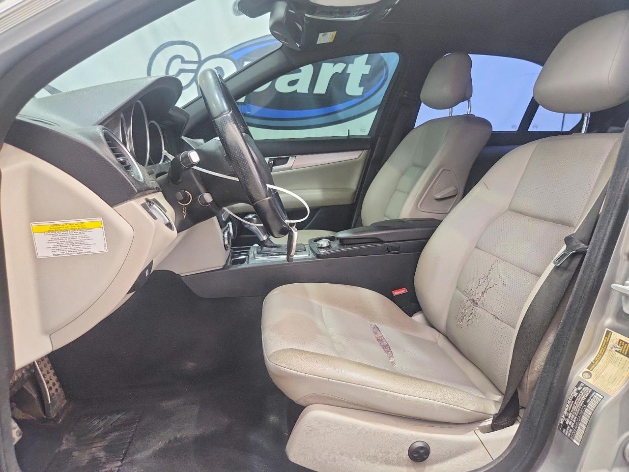 2013 Mercedes-benz C 250 Gray vin: WDDGF4HB7DA788226