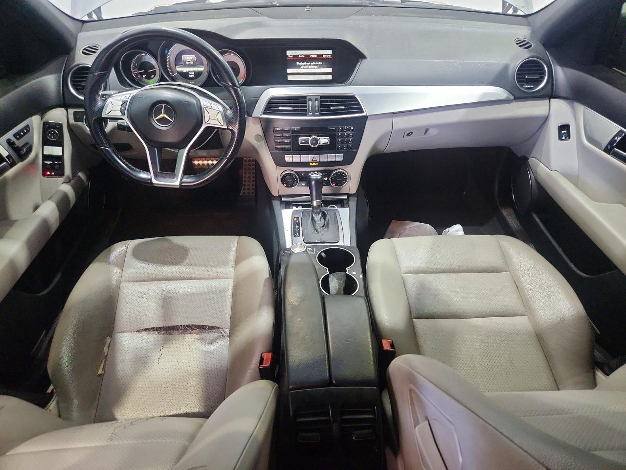2013 Mercedes-benz C 250 Gray vin: WDDGF4HB7DA788226