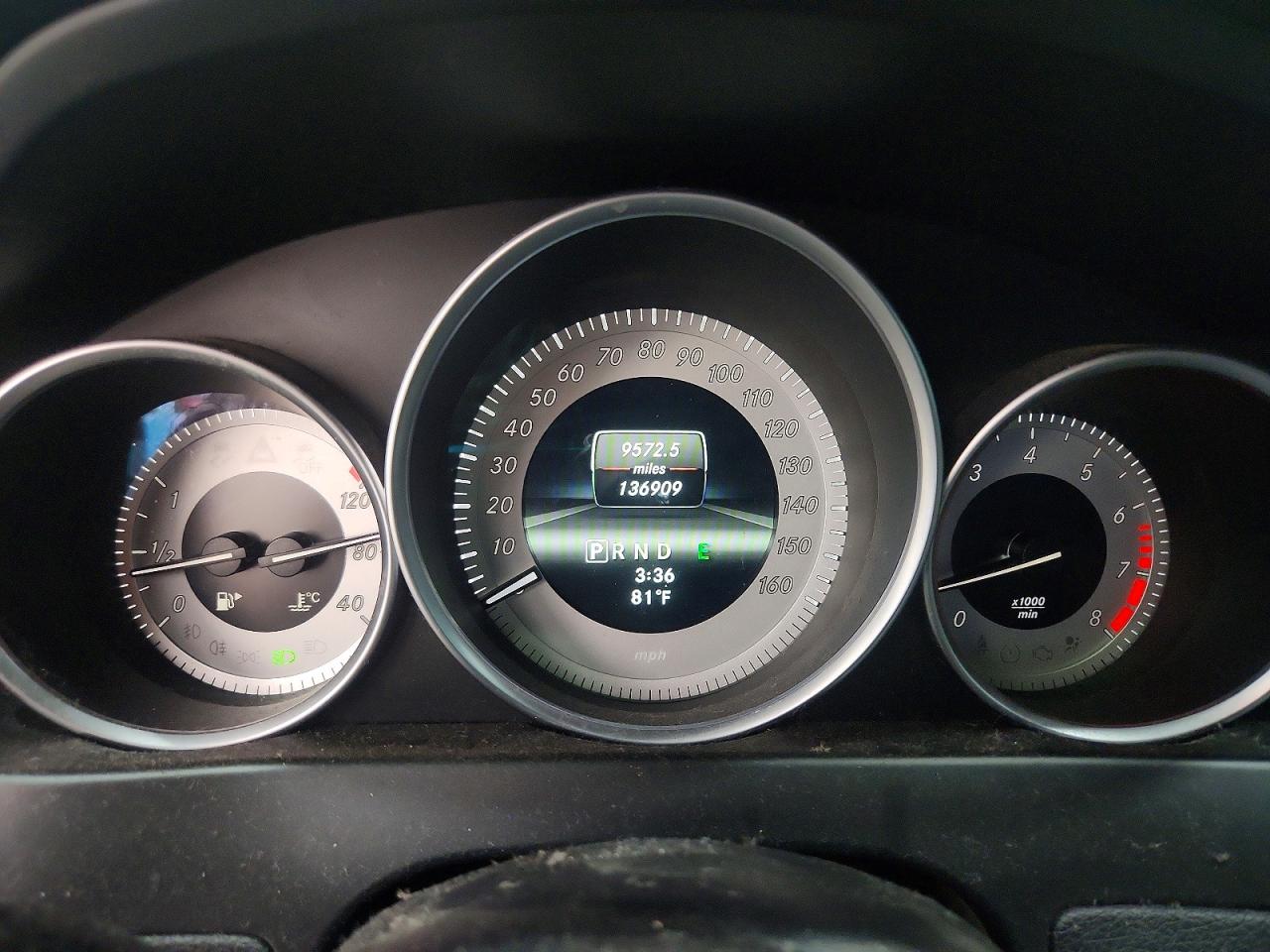 2013 Mercedes-benz C 250 Gray vin: WDDGF4HB7DA788226