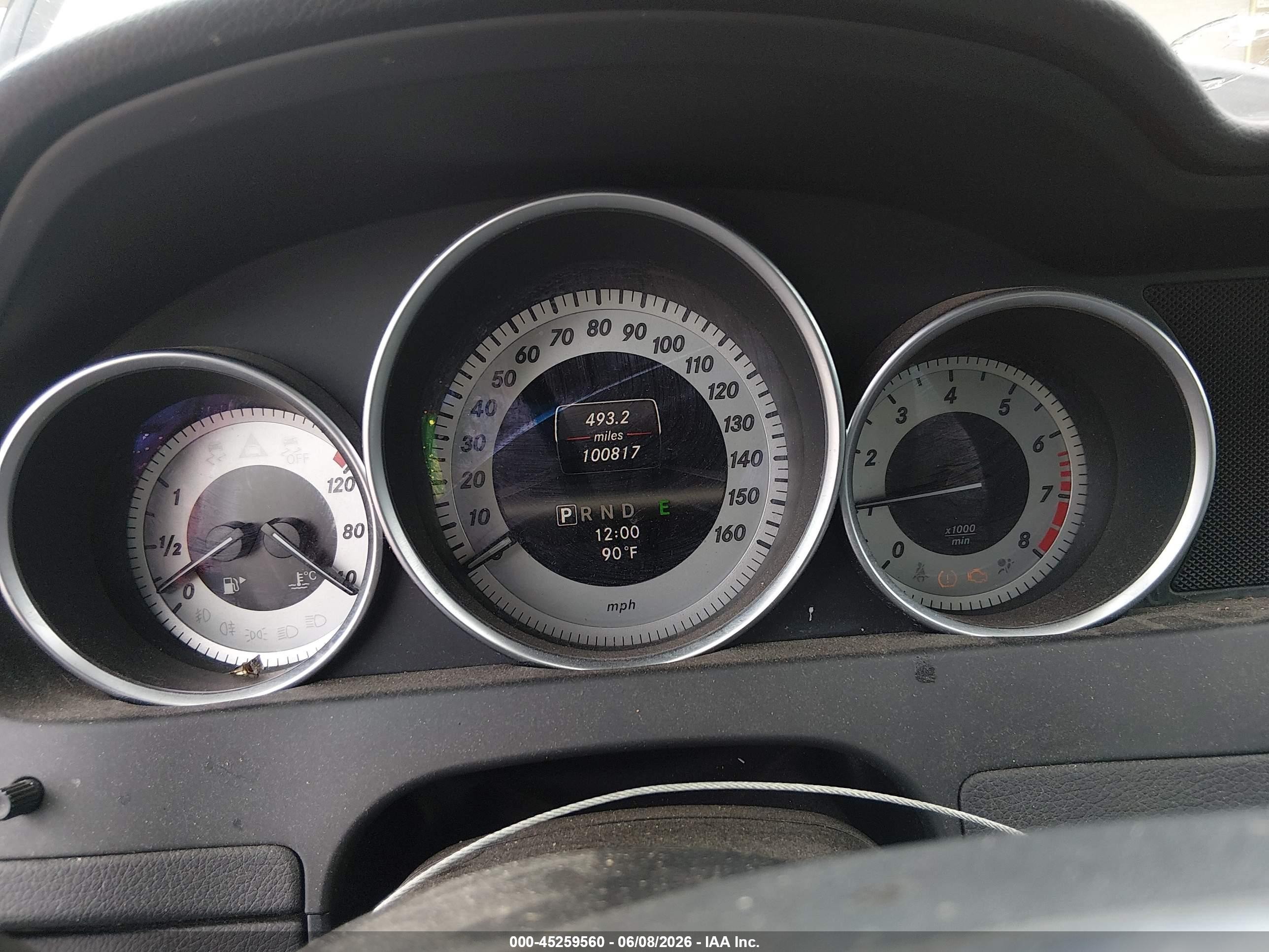 2013 Mercedes-benz C 250 Sport Red vin: WDDGF4HB7DA808345