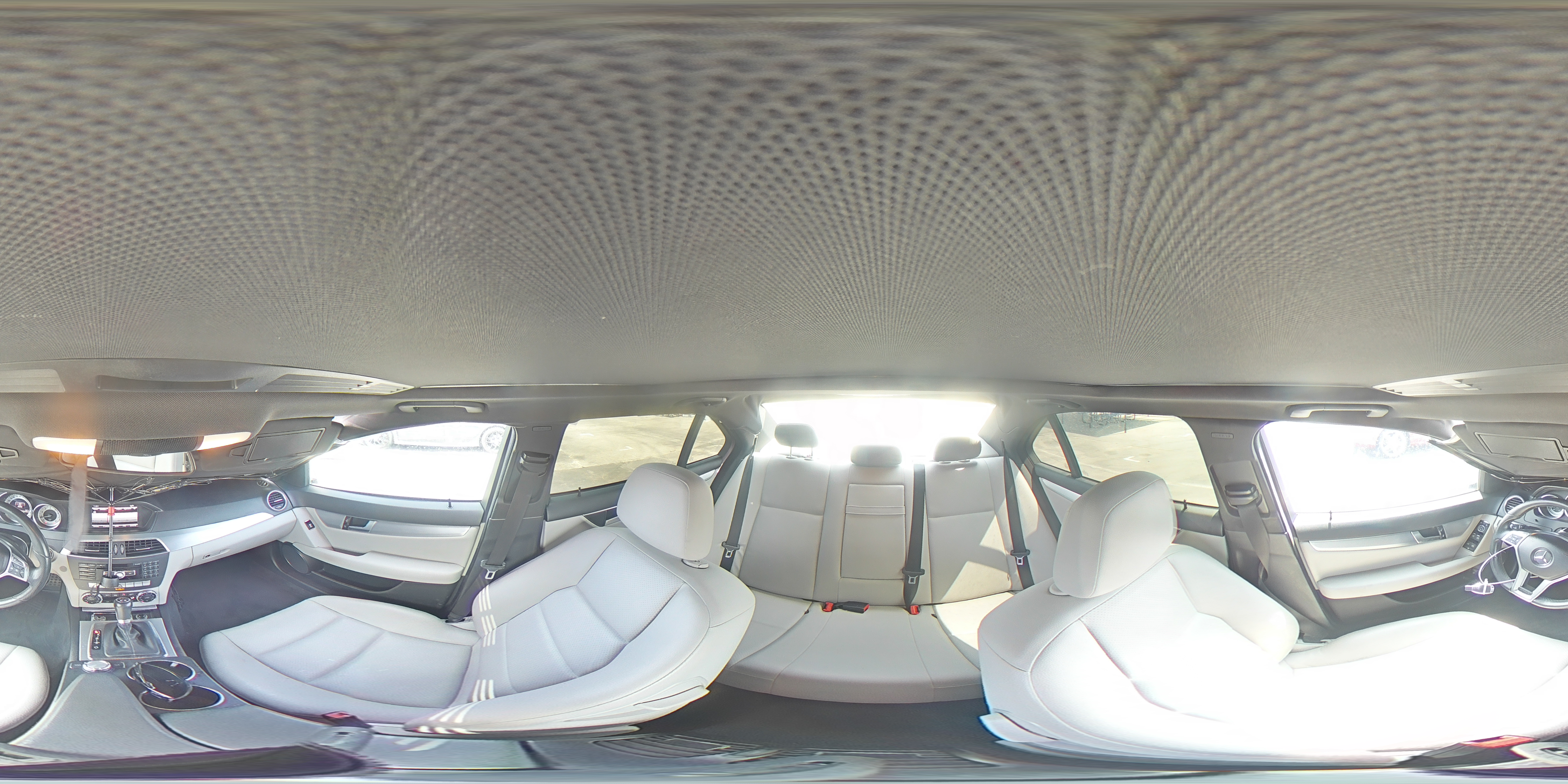 2013 Mercedes-benz C 250 White vin: WDDGF4HB7DA827901
