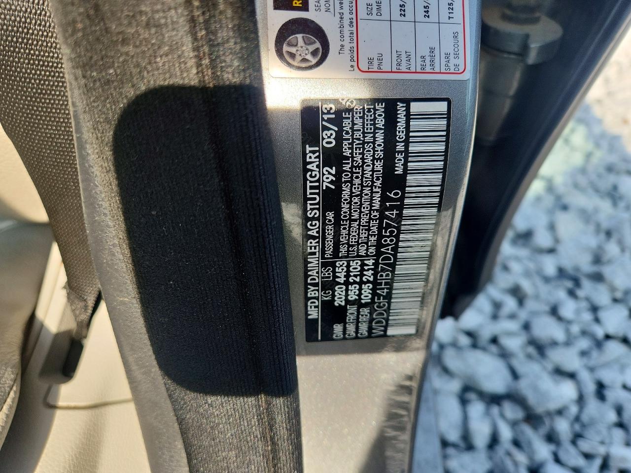 2013 Mercedes-benz C 250 Silver vin: WDDGF4HB7DA857416